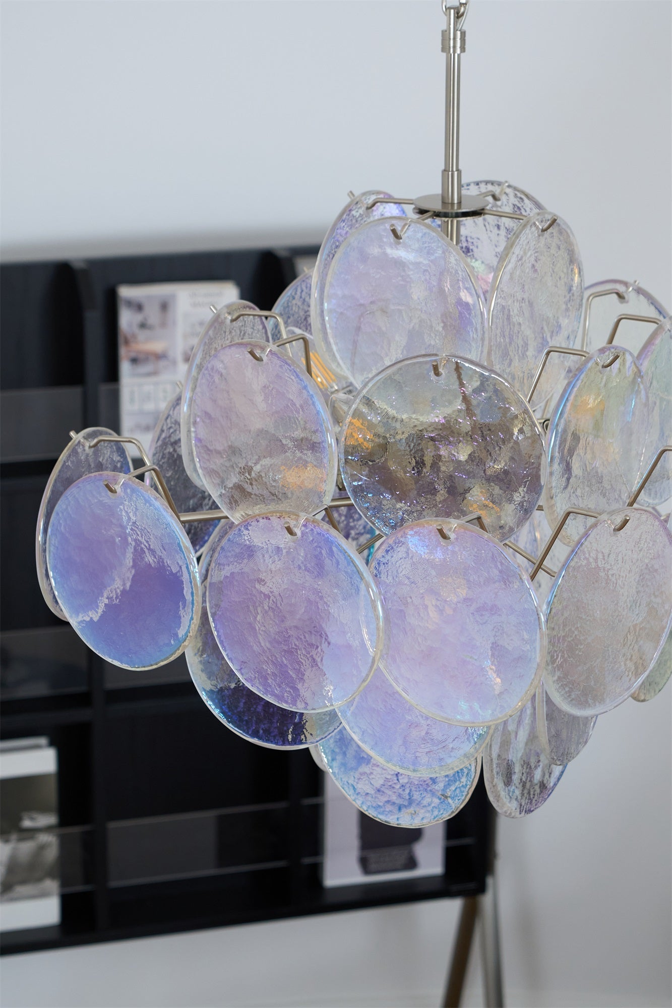 Aurelia Iridescent Murano Chandelier - YIOSI