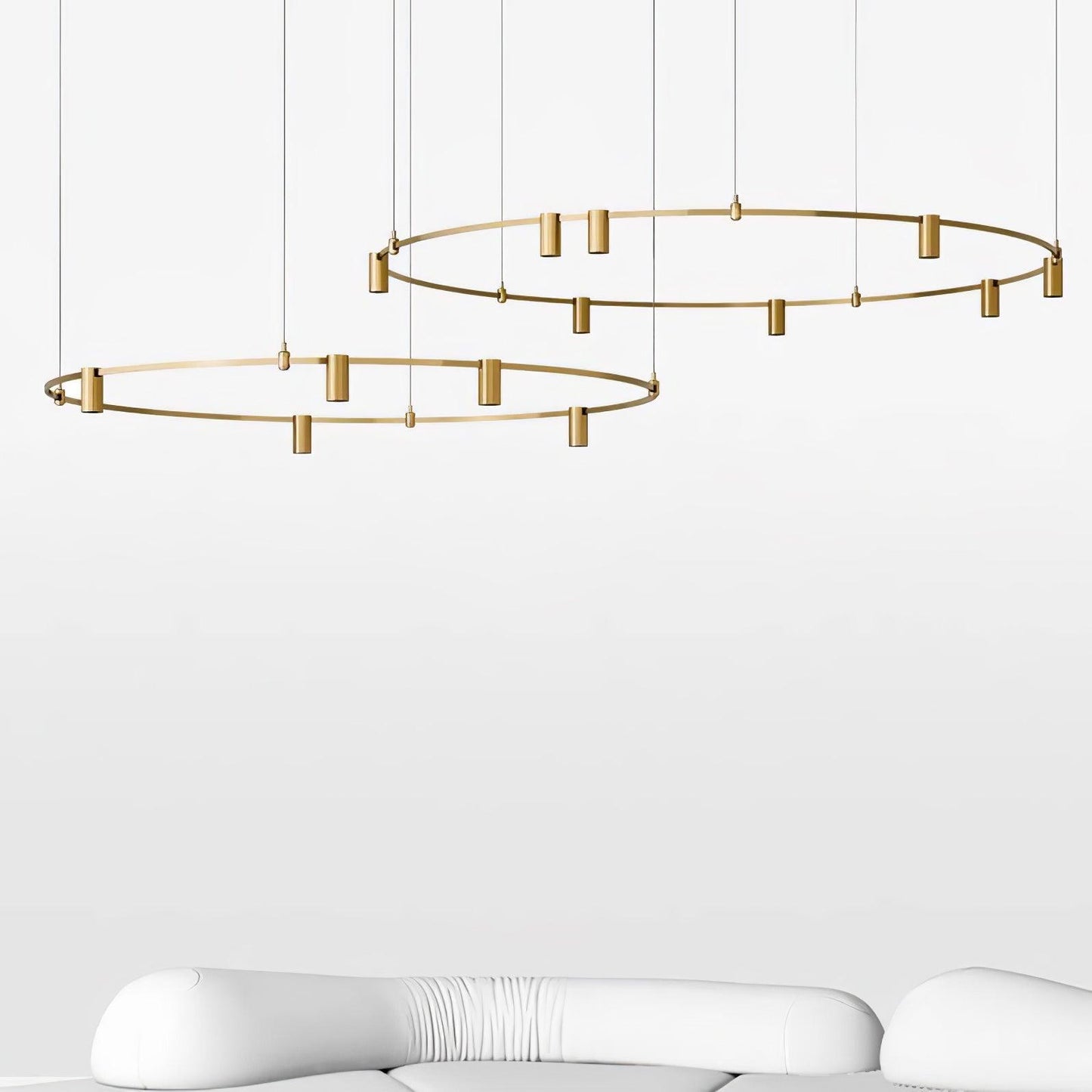 Auroom Round Chandelier - YIOSI