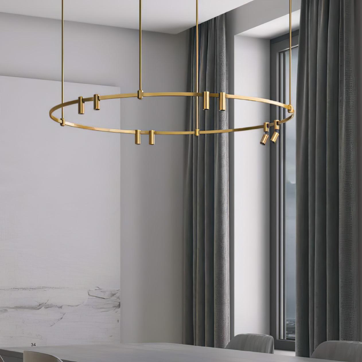Auroom Round Chandelier - YIOSI