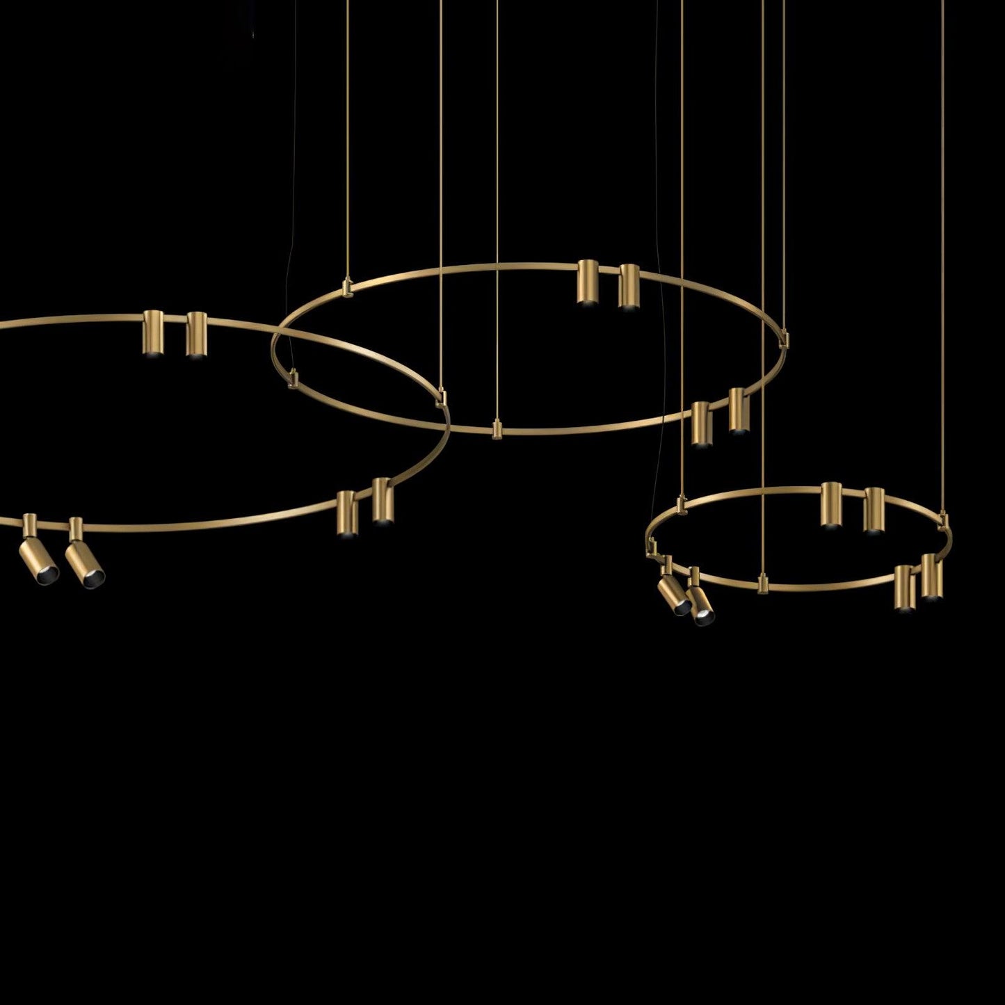 Auroom Round Chandelier - YIOSI