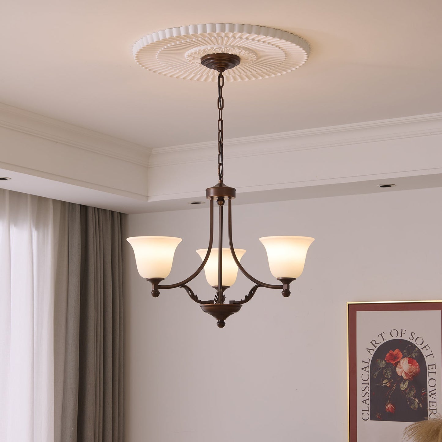 Aveline Bloom Chandelier - YIOSI