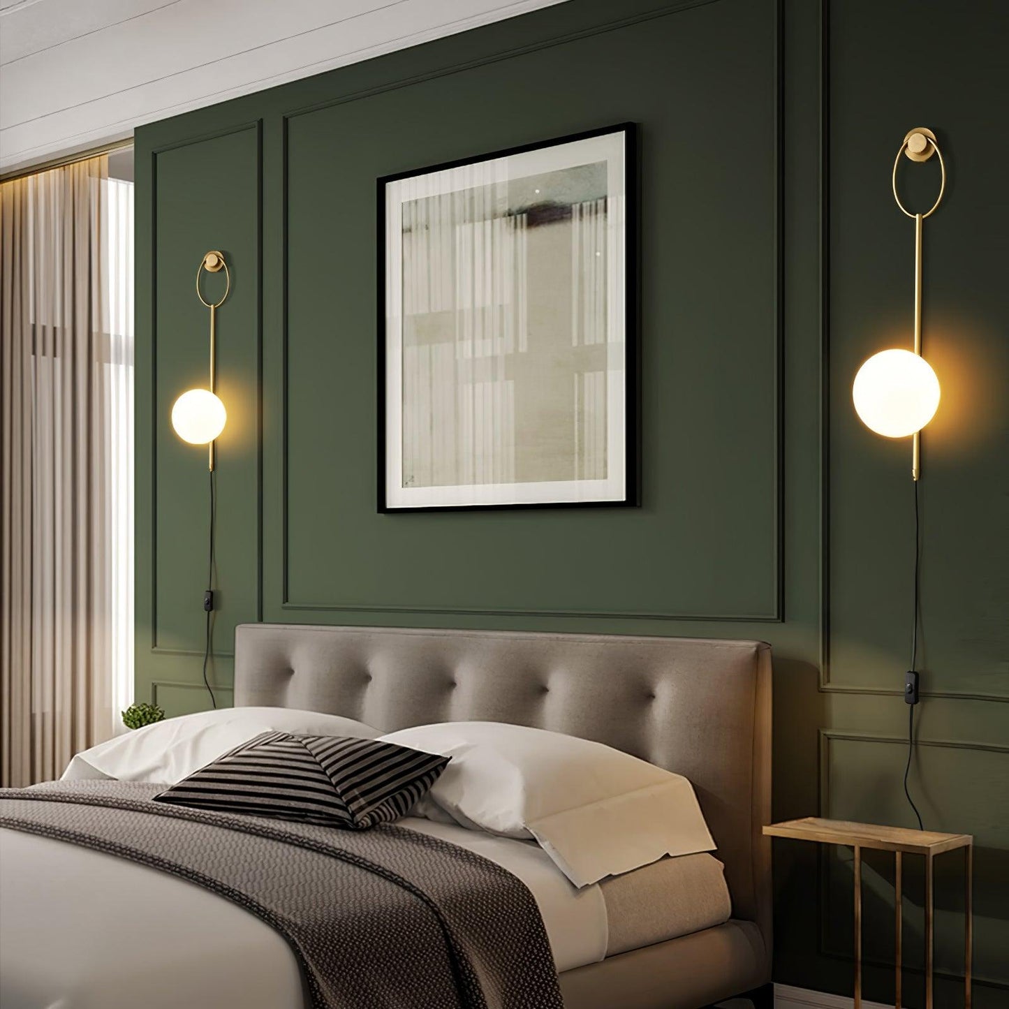 Ballon Brass Wall Lamp - YIOSI