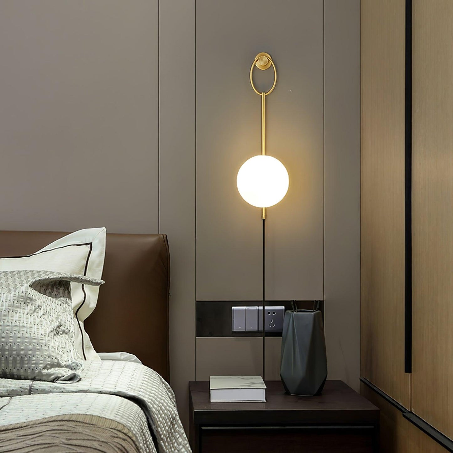 Ballon Brass Wall Lamp - YIOSI