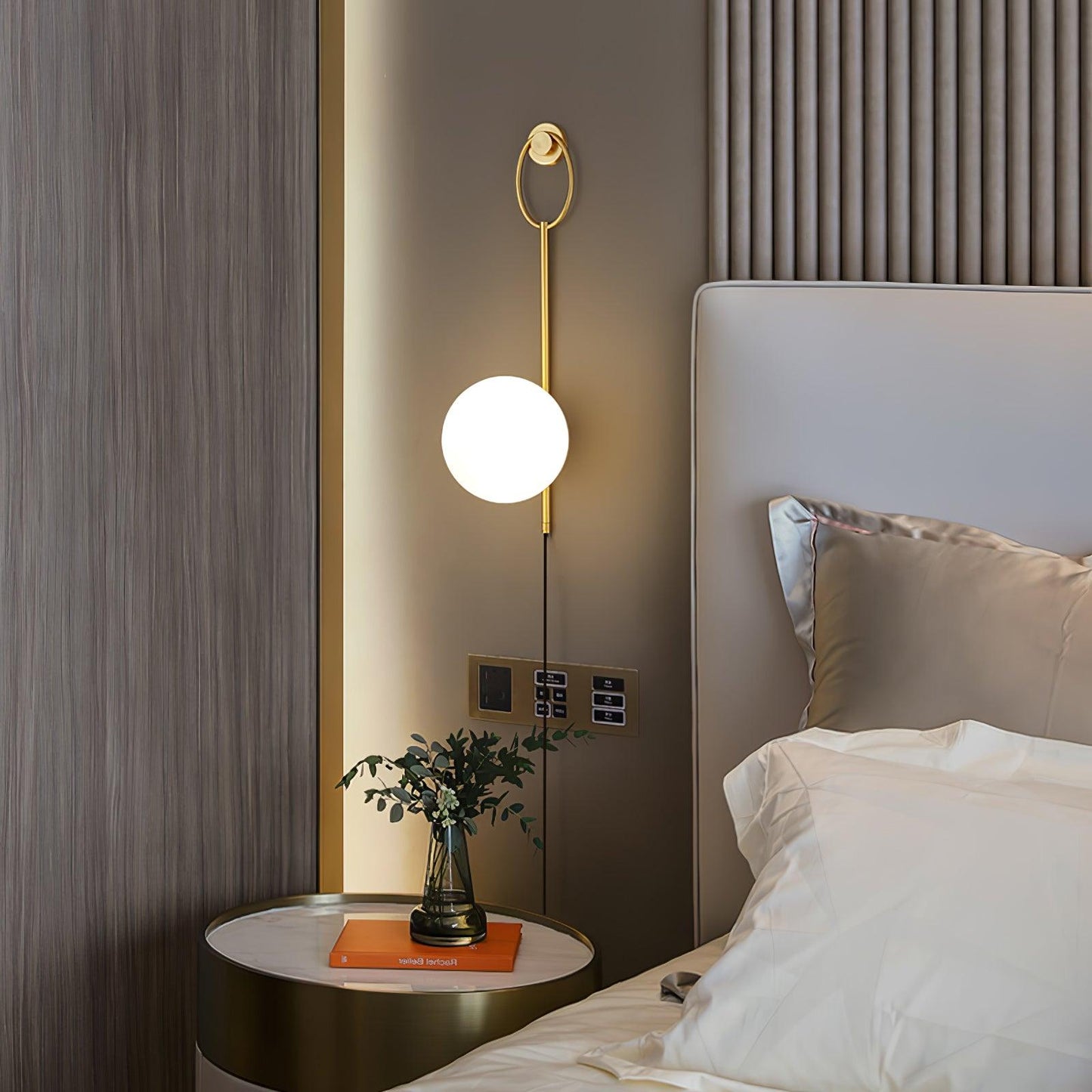 Ballon Brass Wall Lamp - YIOSI