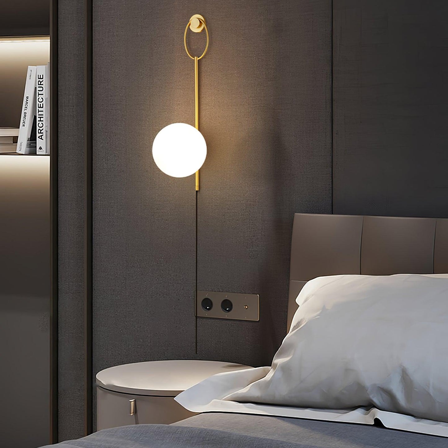 Ballon Brass Wall Lamp - YIOSI