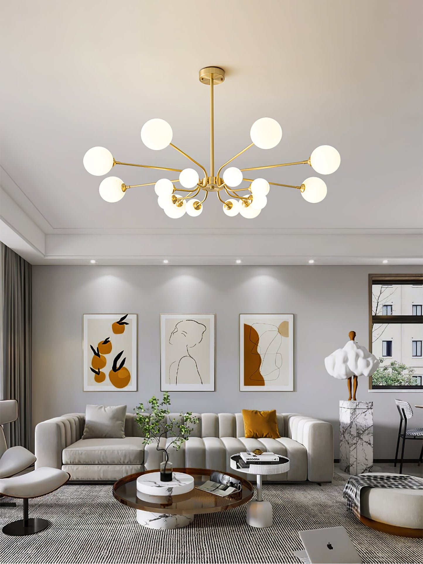 Balloon Ball Chandelier - YIOSI