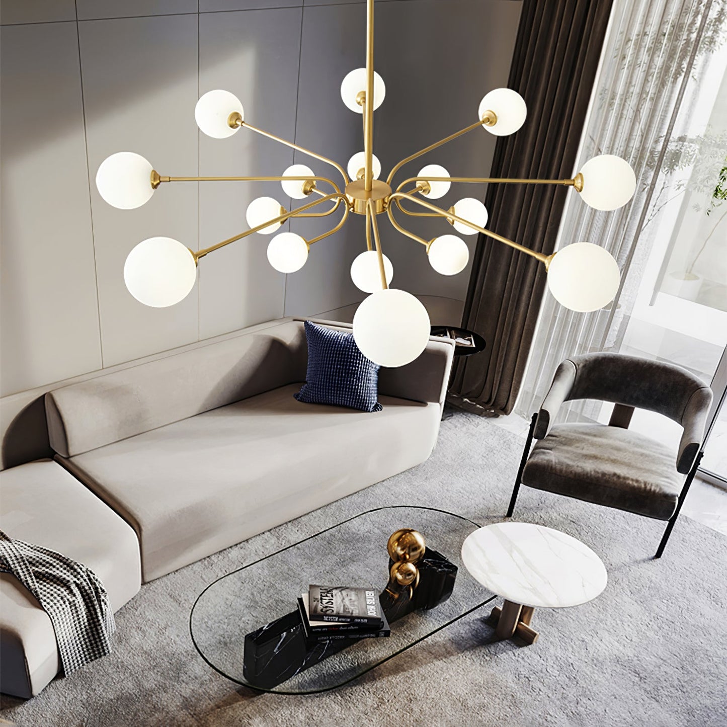 Balloon Ball Chandelier - YIOSI