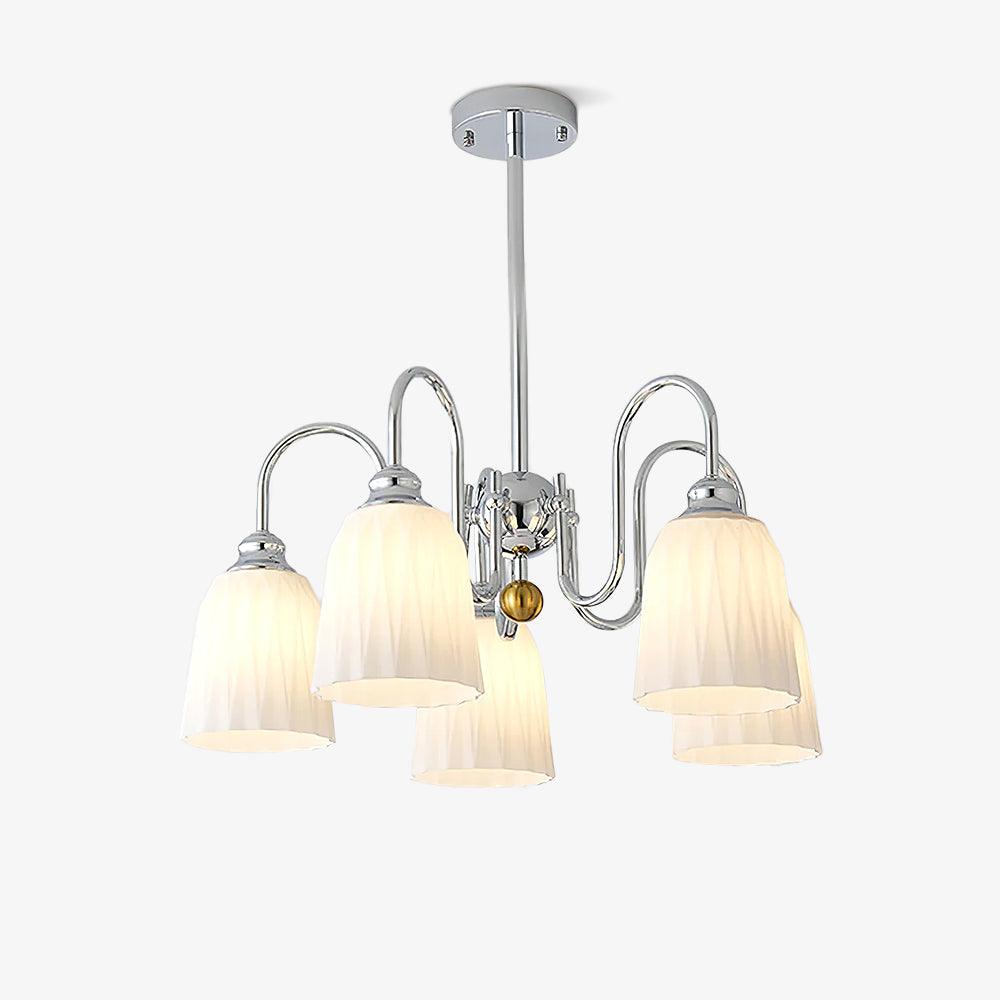Bauhaus Pleated Chandelier - YIOSI