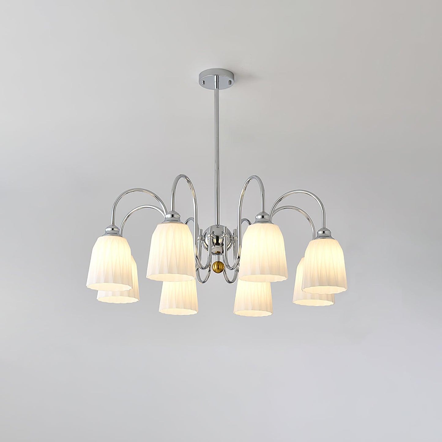 Bauhaus Pleated Chandelier - YIOSI