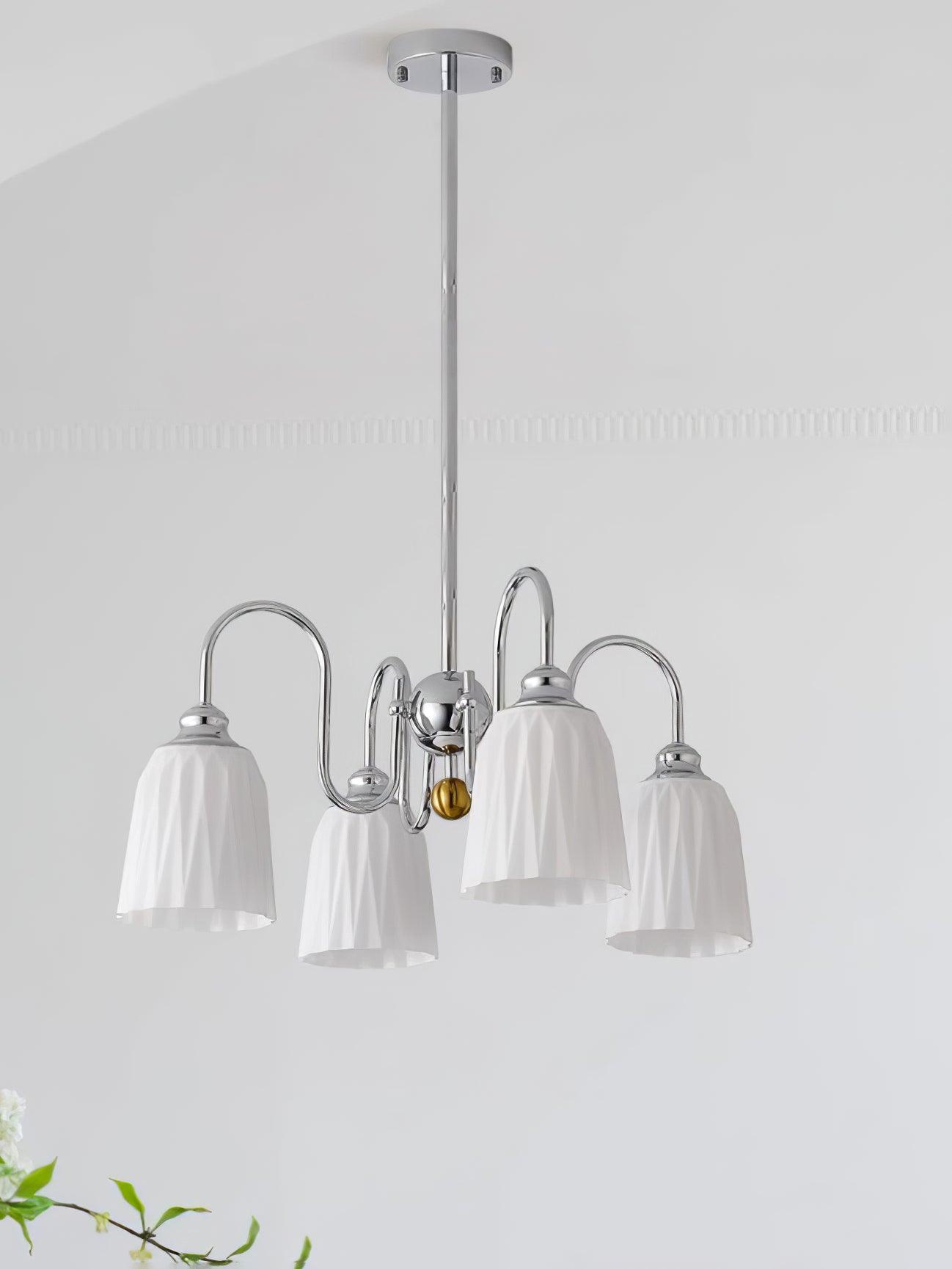 Bauhaus Pleated Chandelier - YIOSI
