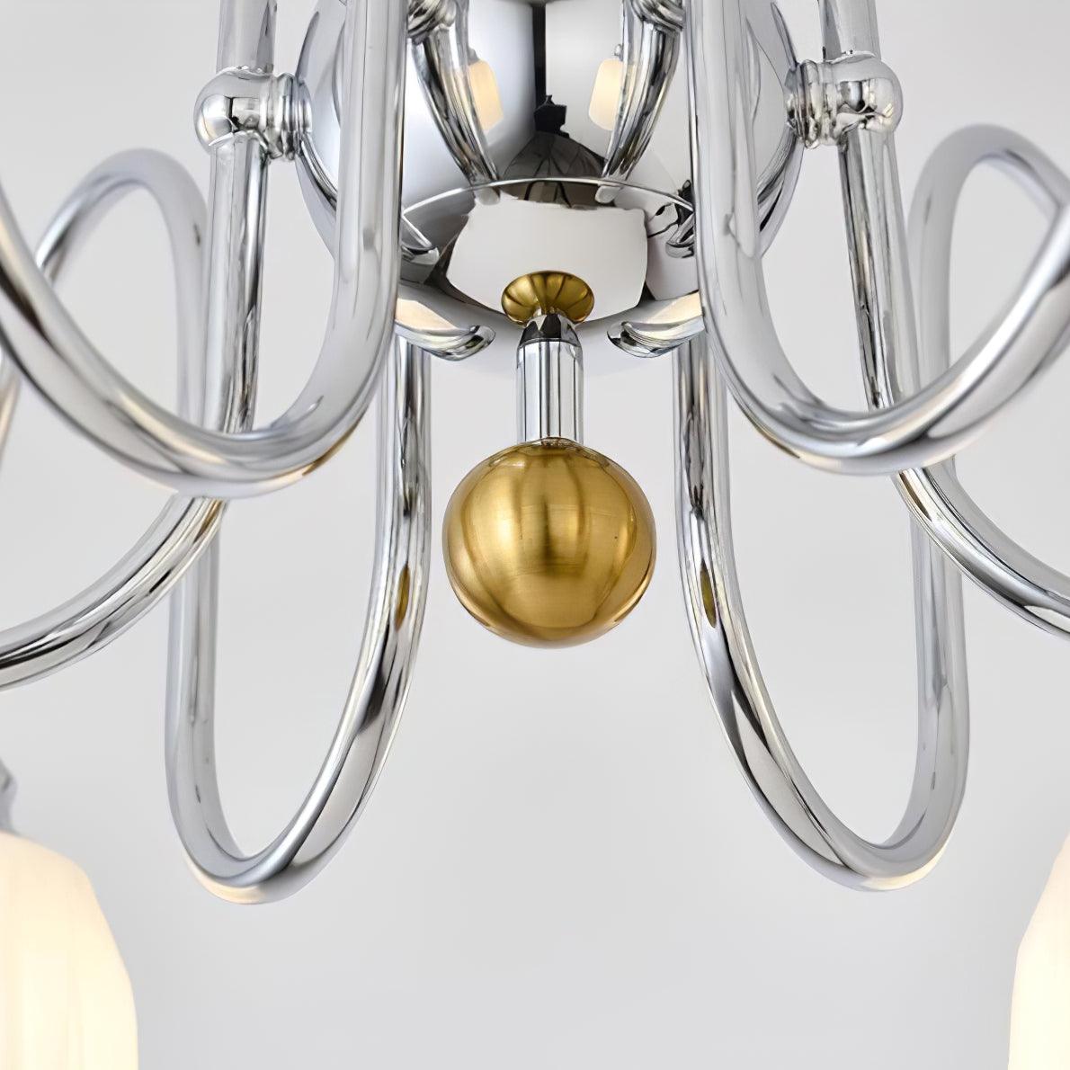 Bauhaus Pleated Chandelier - YIOSI