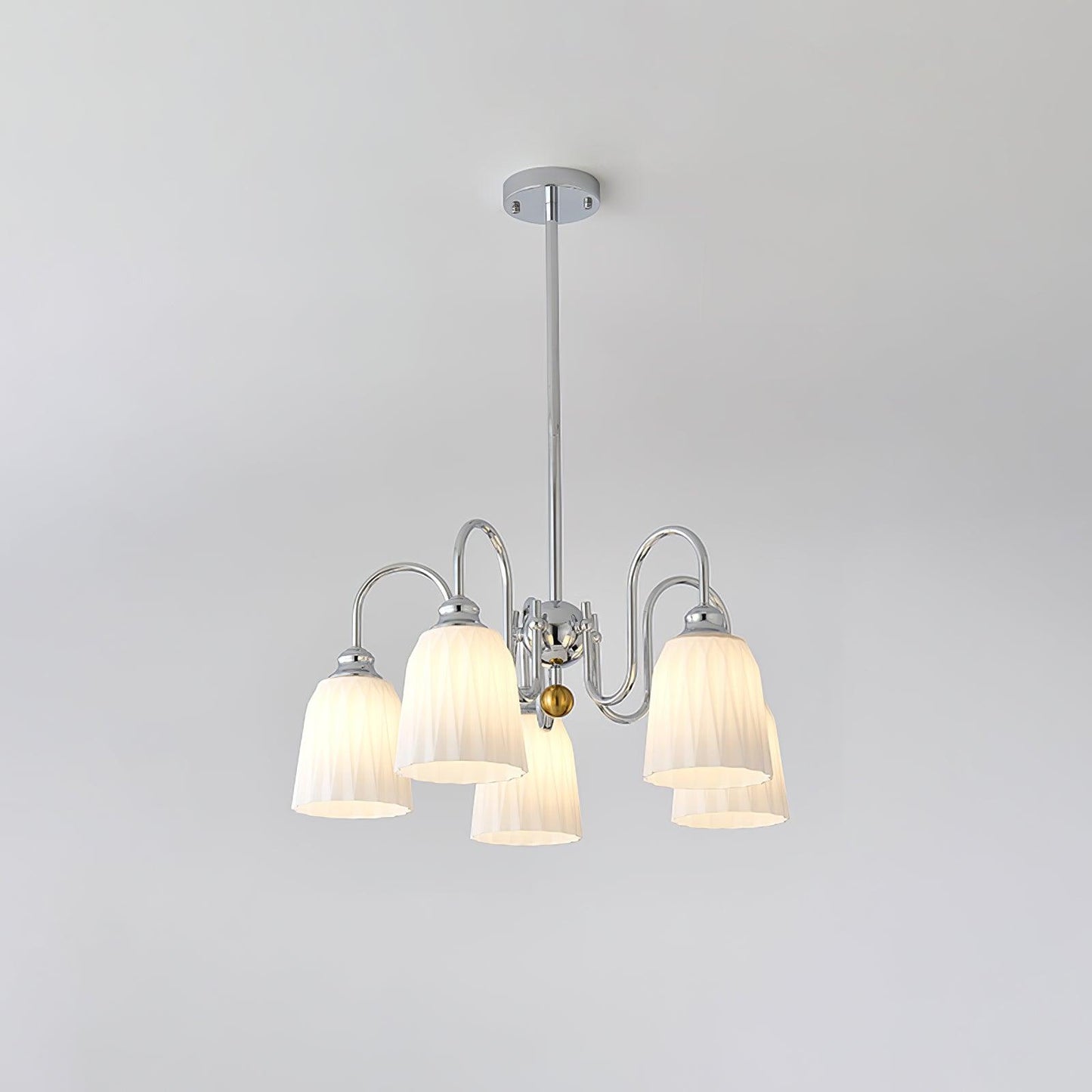 Bauhaus Pleated Chandelier - YIOSI