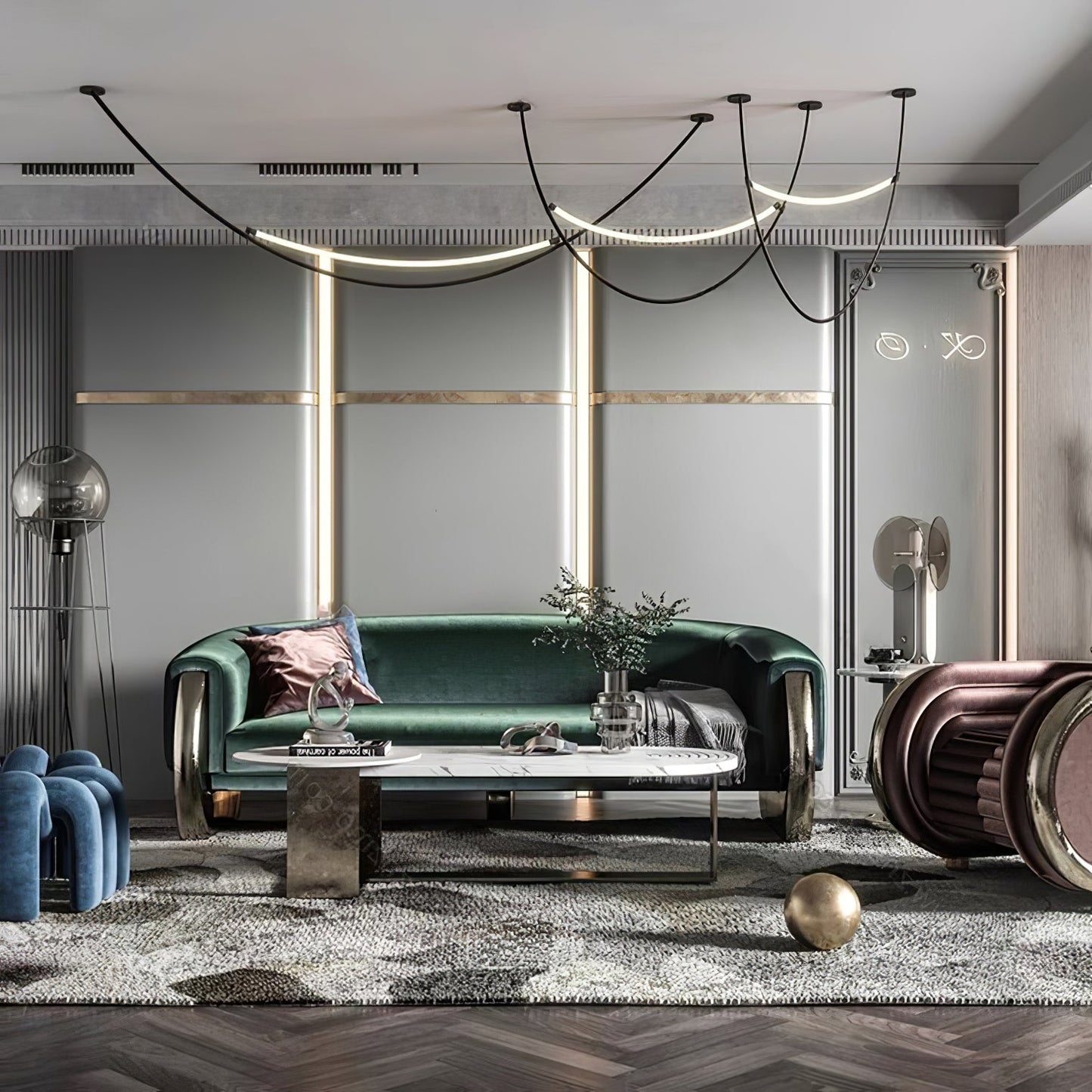 Belt Pendant Lamp - YIOSI