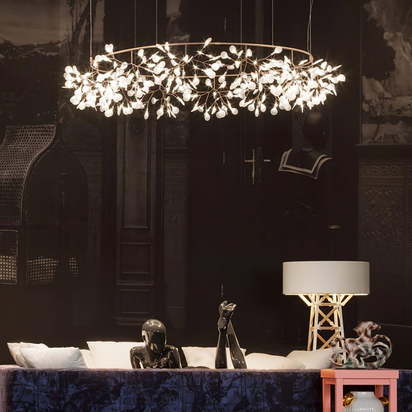 Big O Firefly LED Chandelier - YIOSI