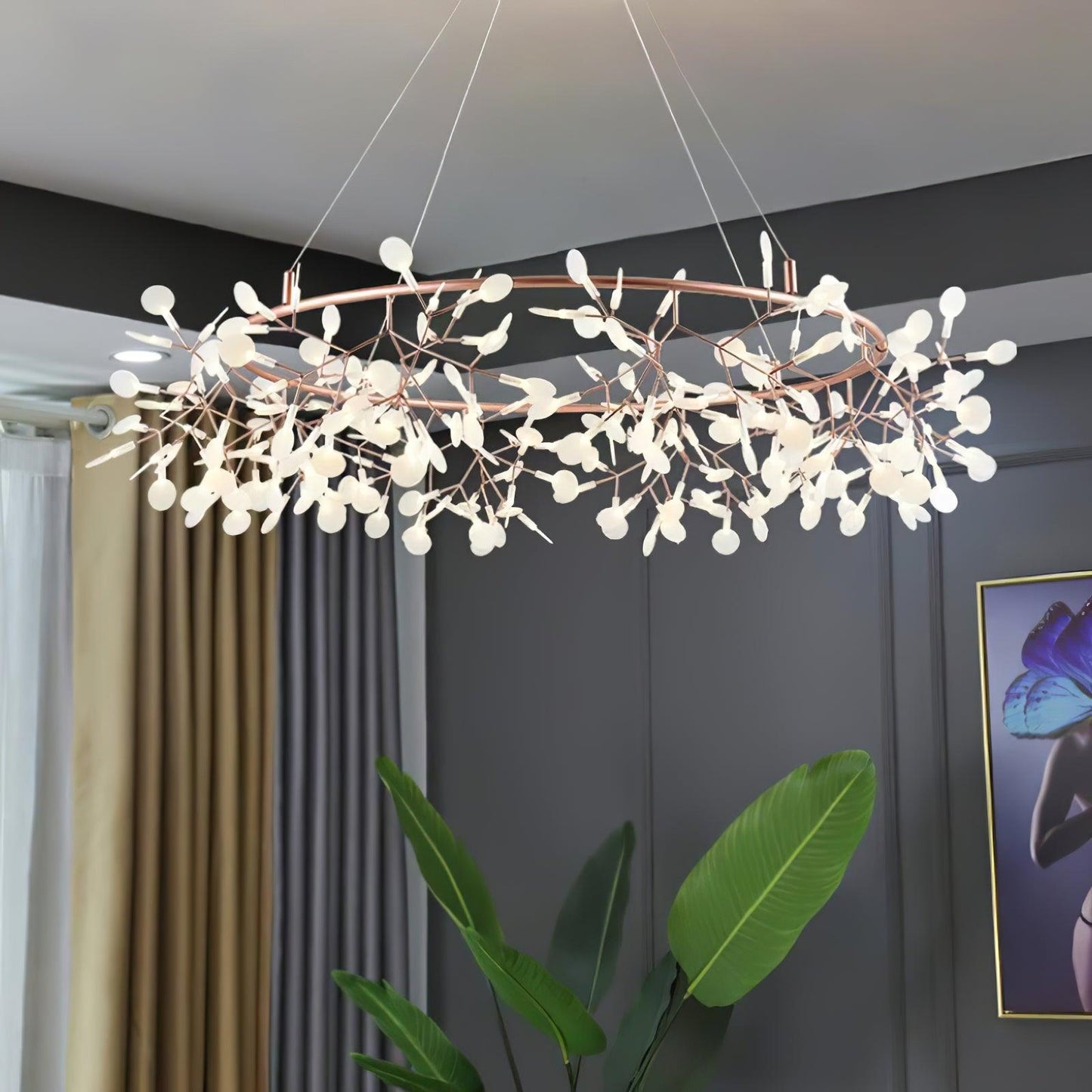 Big O Firefly LED Chandelier - YIOSI