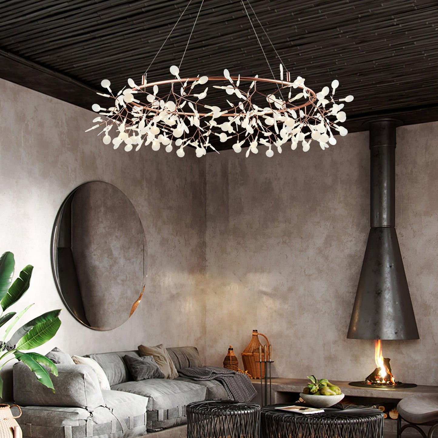 Big O Firefly LED Chandelier - YIOSI