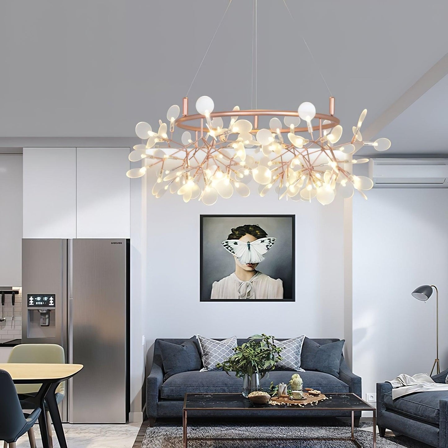 Big O Firefly LED Chandelier - YIOSI