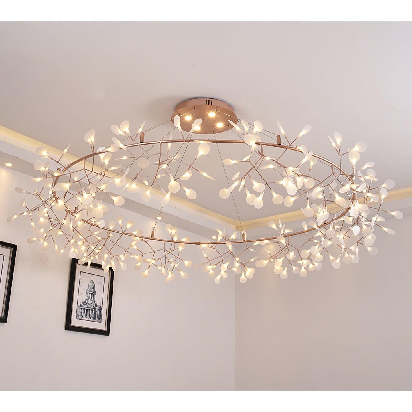Big O Firefly LED Chandelier - YIOSI