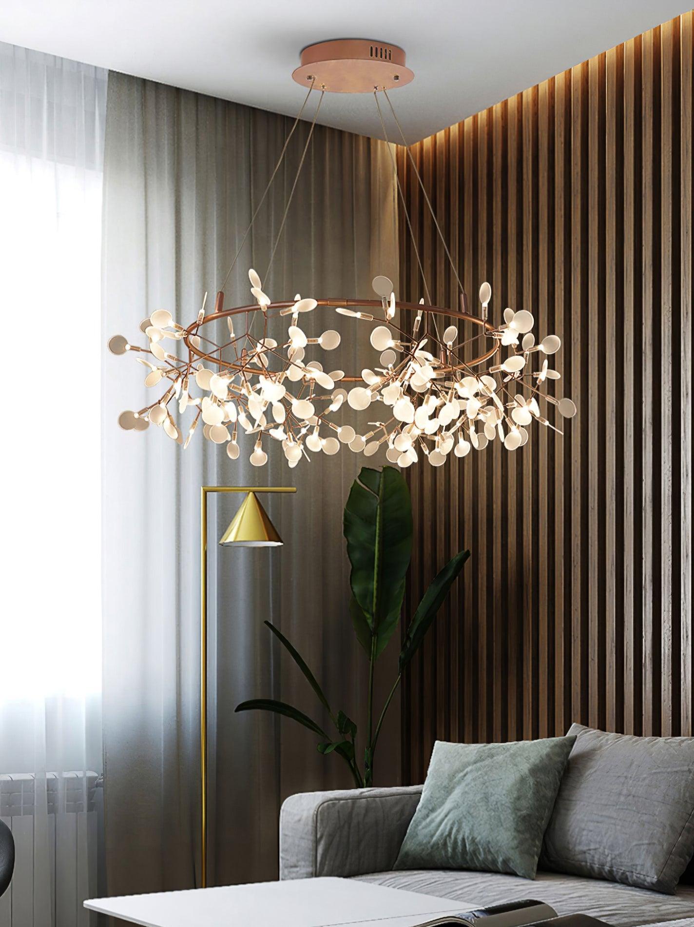 Big O Firefly LED Chandelier - YIOSI