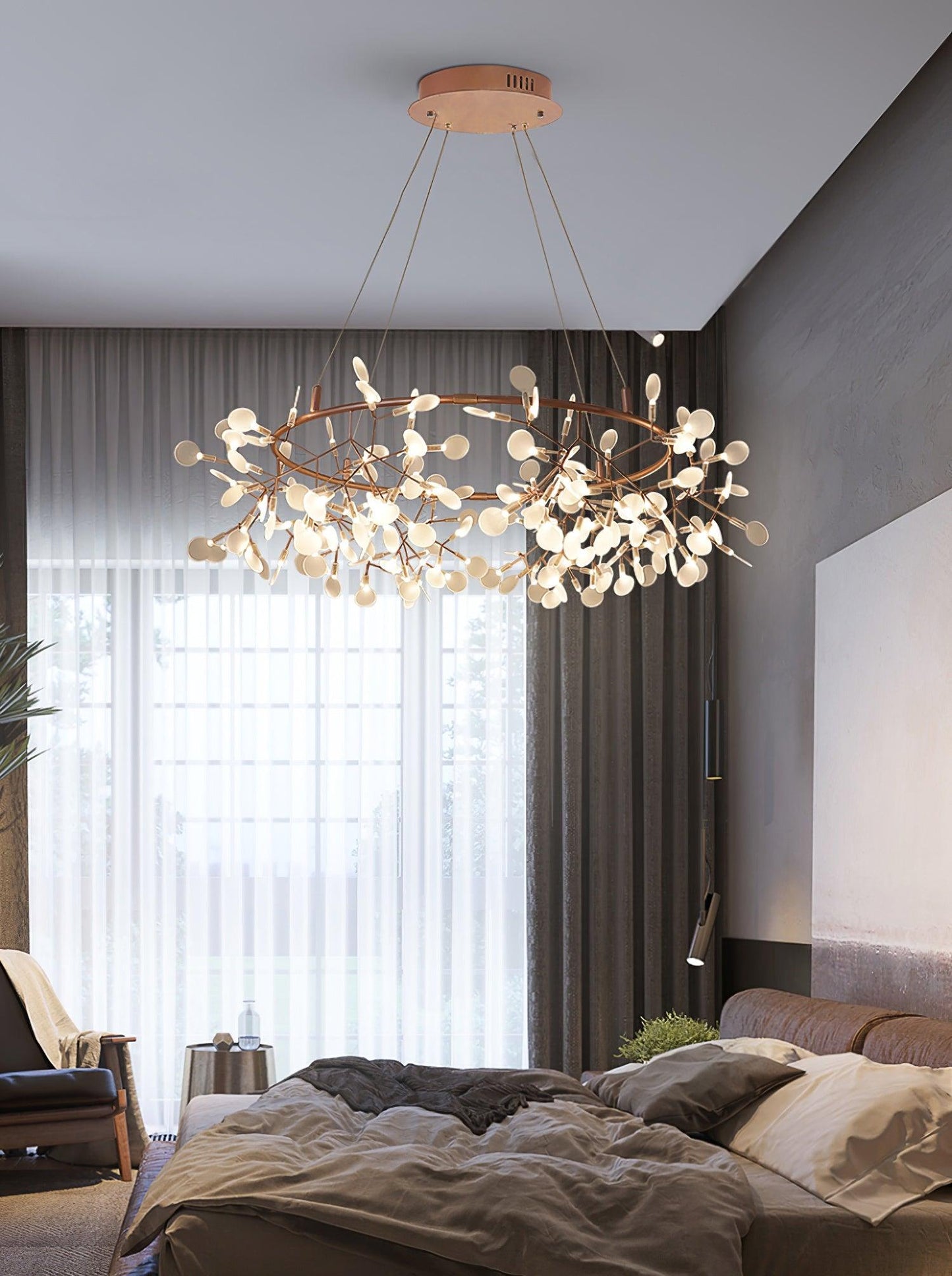 Big O Firefly LED Chandelier - YIOSI