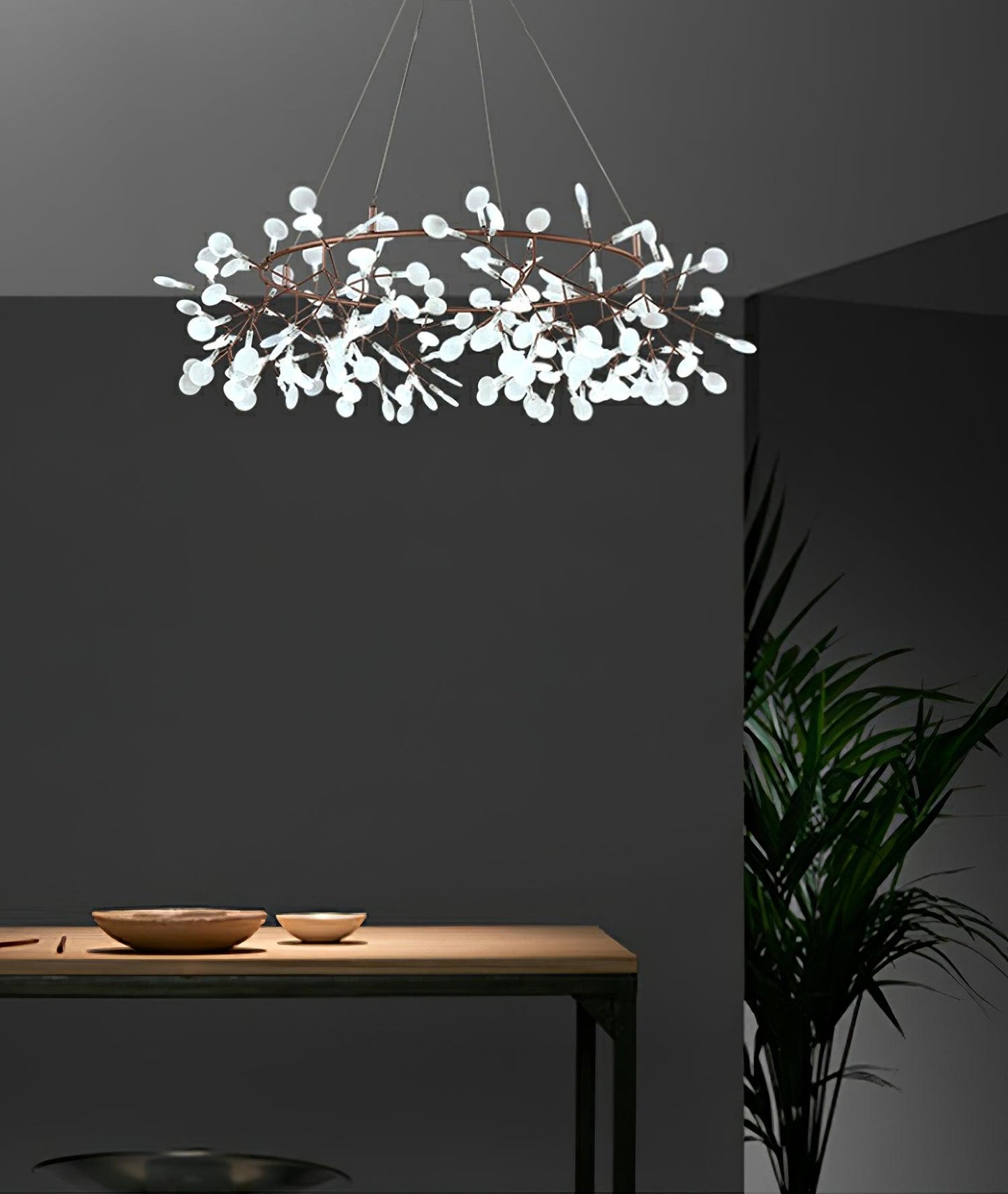 Big O Firefly LED Chandelier - YIOSI