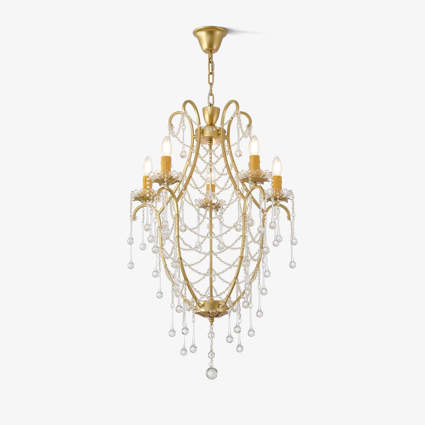 Crystal Birdcage Chandelier - YIOSI