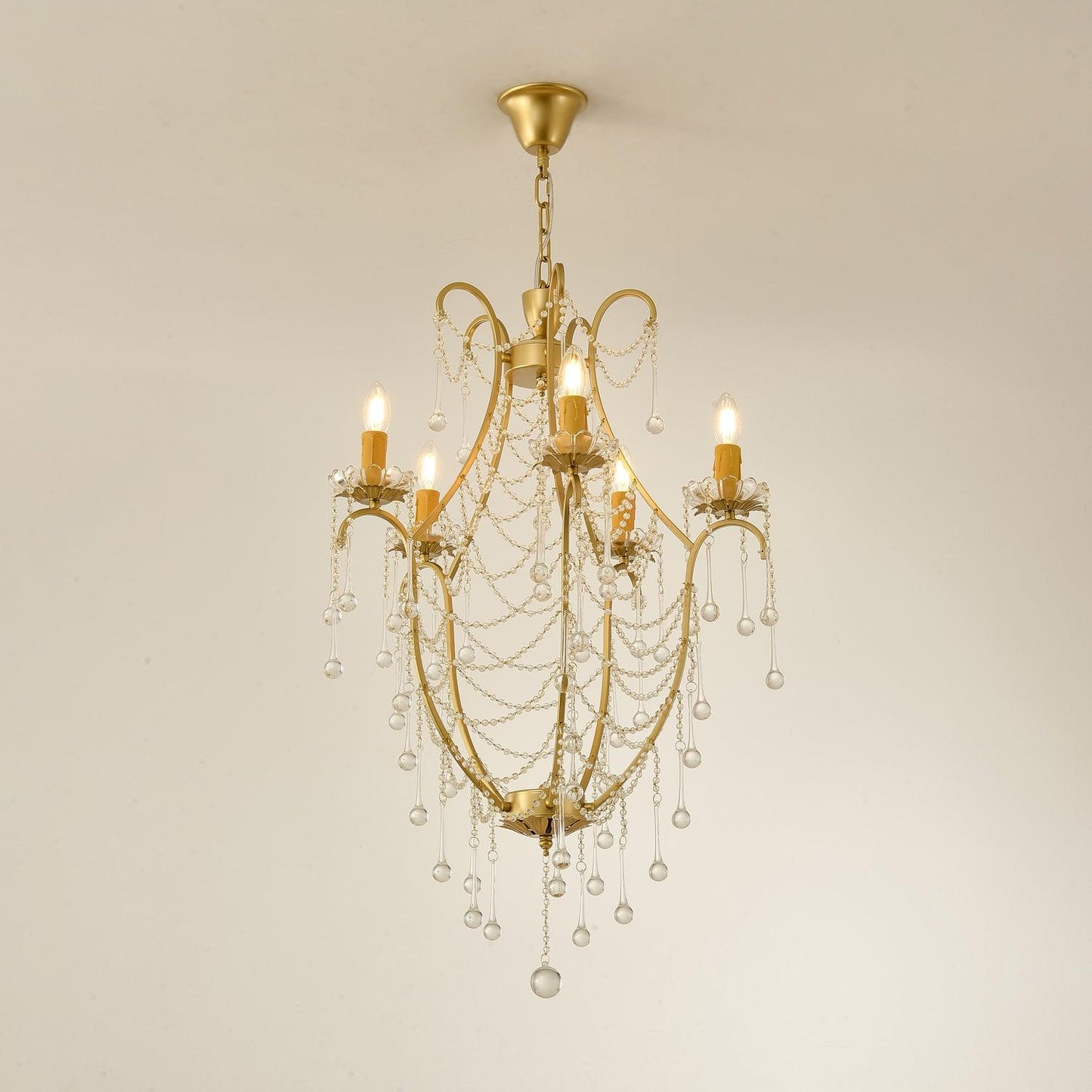 Crystal Birdcage Chandelier - YIOSI