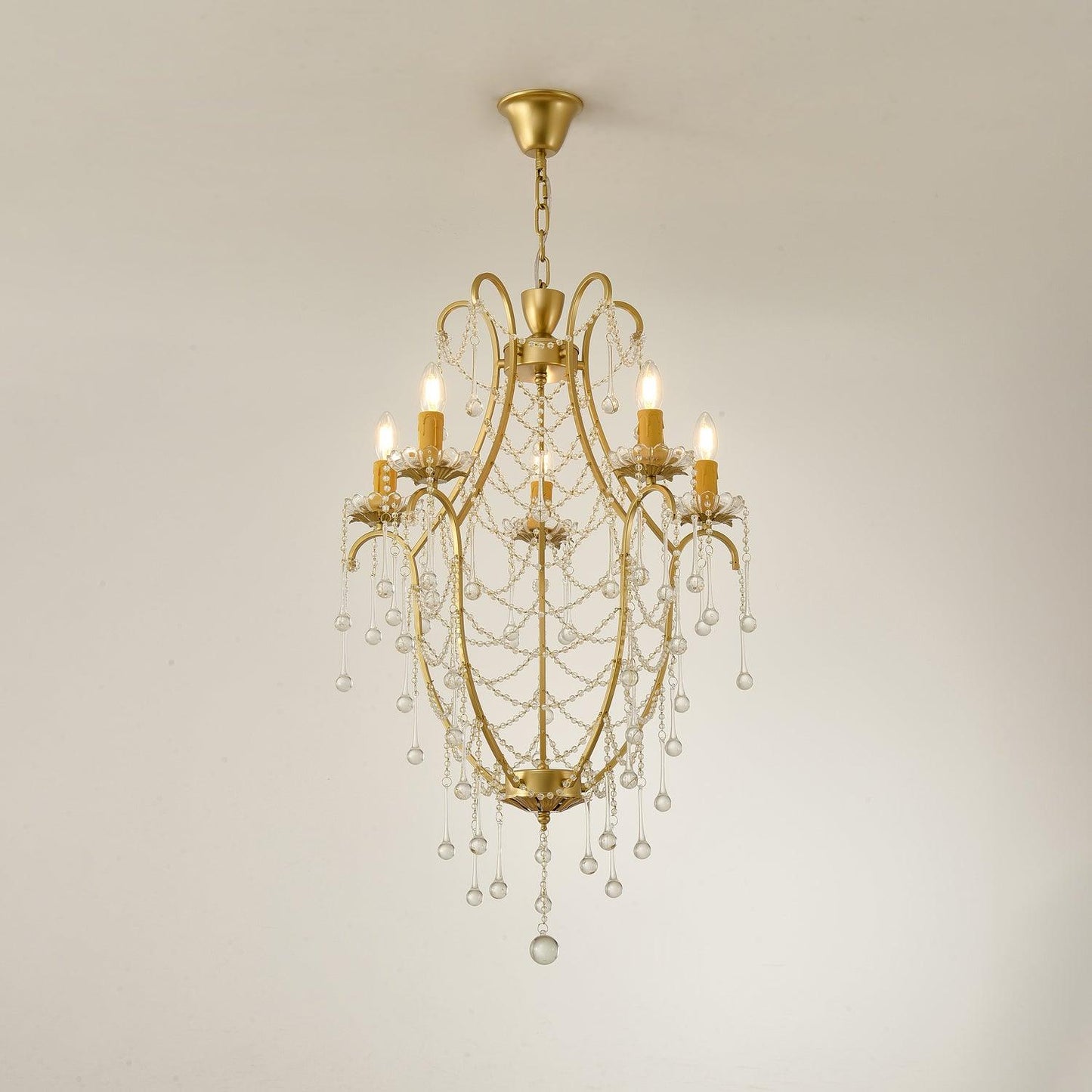 Crystal Birdcage Chandelier - YIOSI