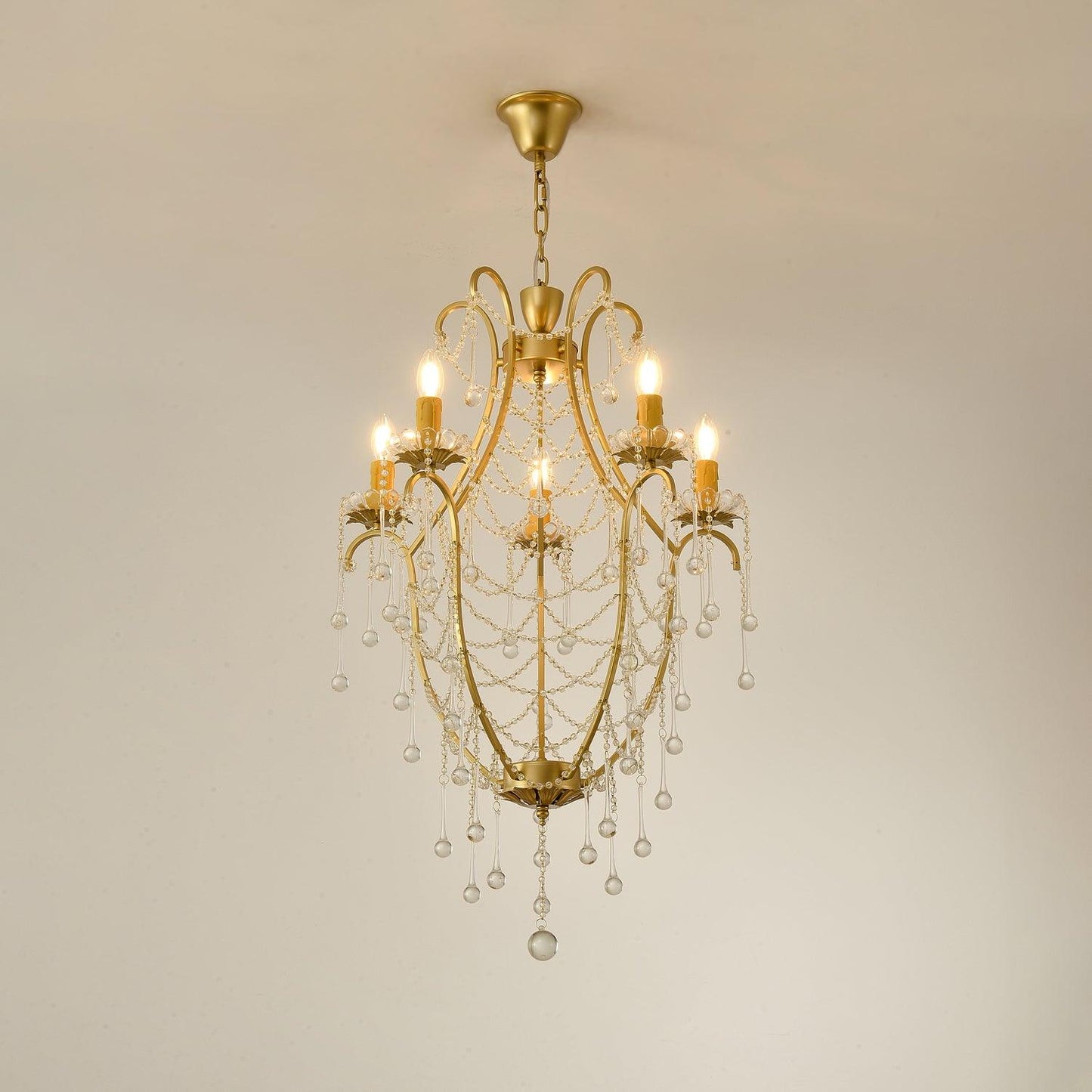 Crystal Birdcage Chandelier - YIOSI