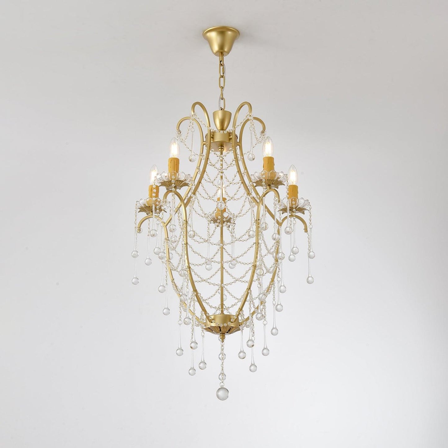Crystal Birdcage Chandelier - YIOSI