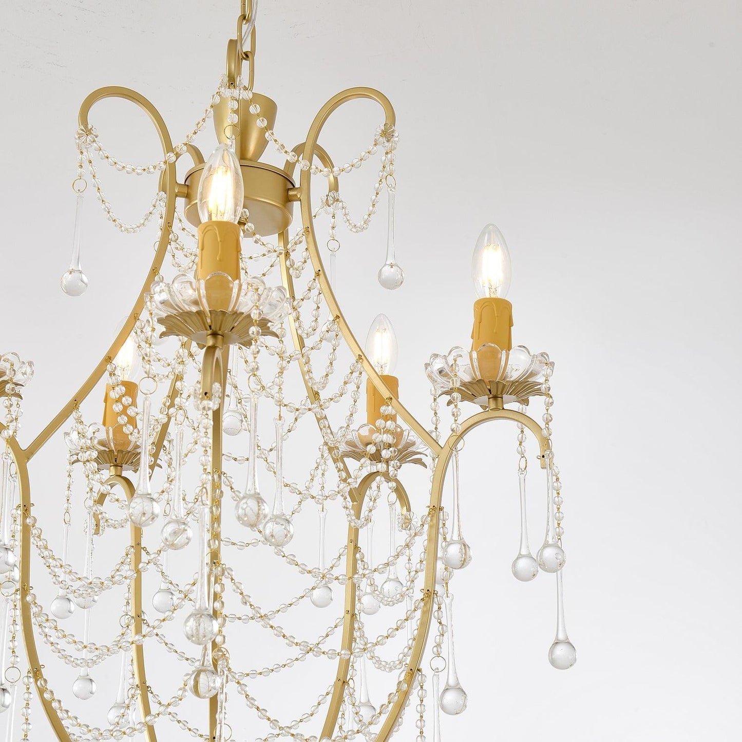 Crystal Birdcage Chandelier - YIOSI
