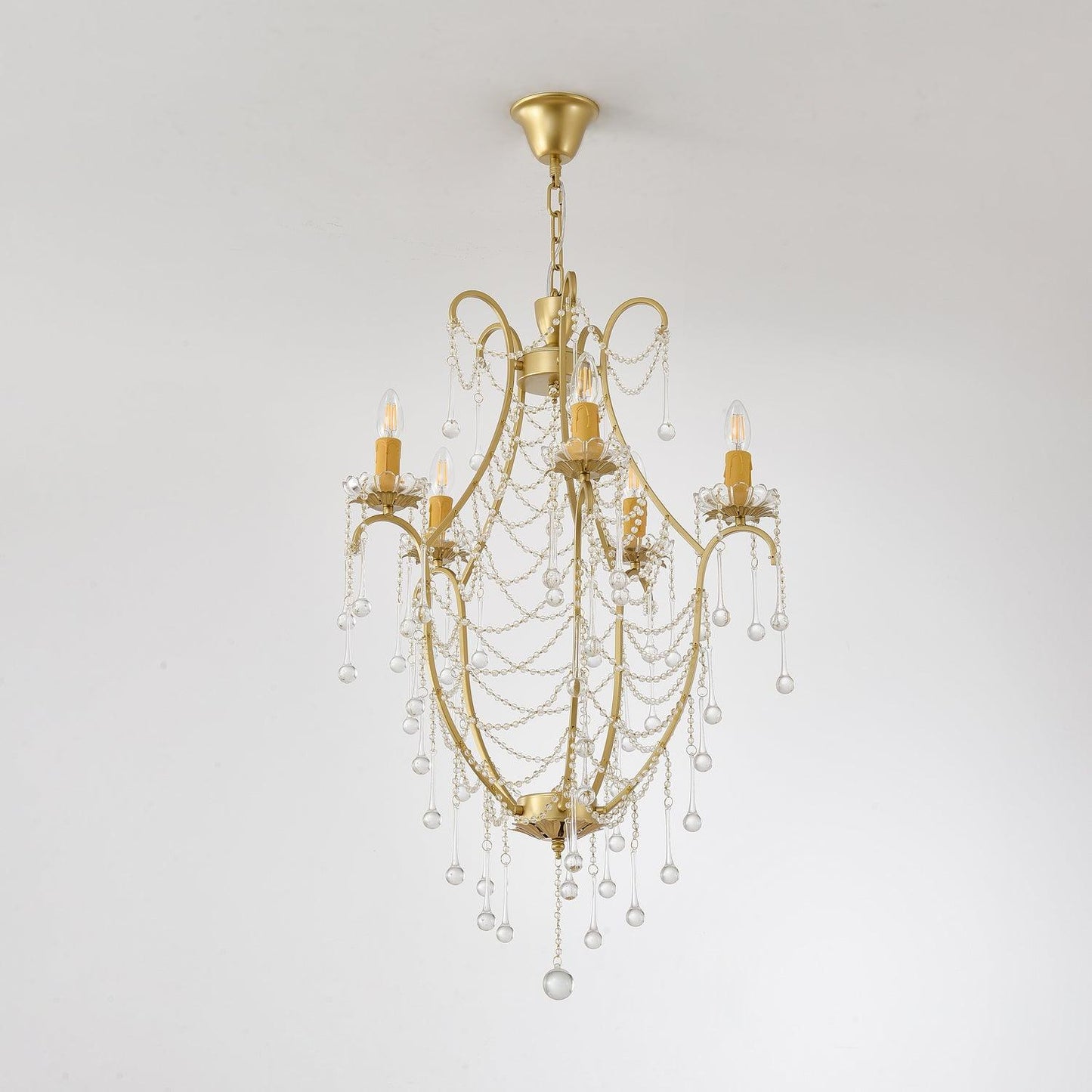 Crystal Birdcage Chandelier - YIOSI