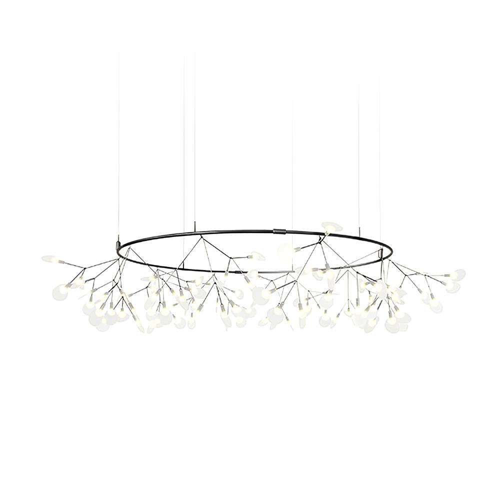 Black Firefly LED Chandelier - YIOSI
