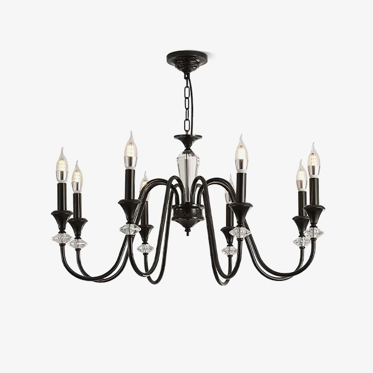 Noir Candelabra Chandelier - YIOSI