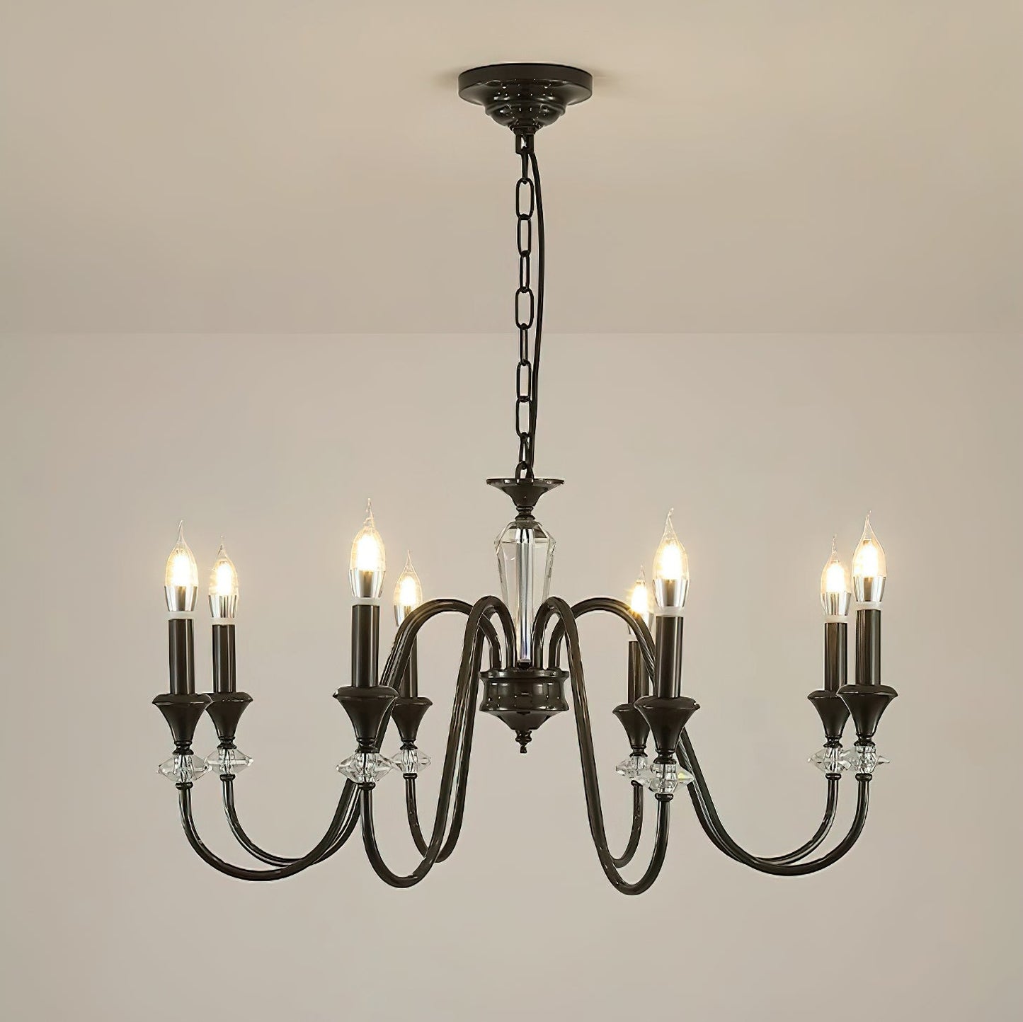 Noir Candelabra Chandelier - YIOSI