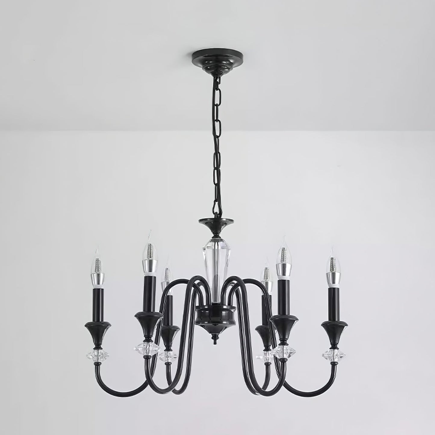 Noir Candelabra Chandelier - YIOSI