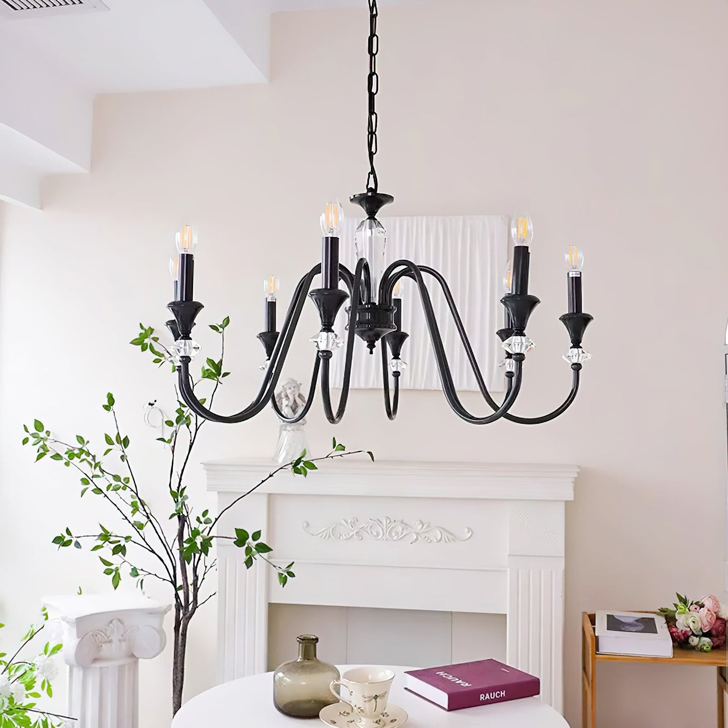 Noir Candelabra Chandelier - YIOSI