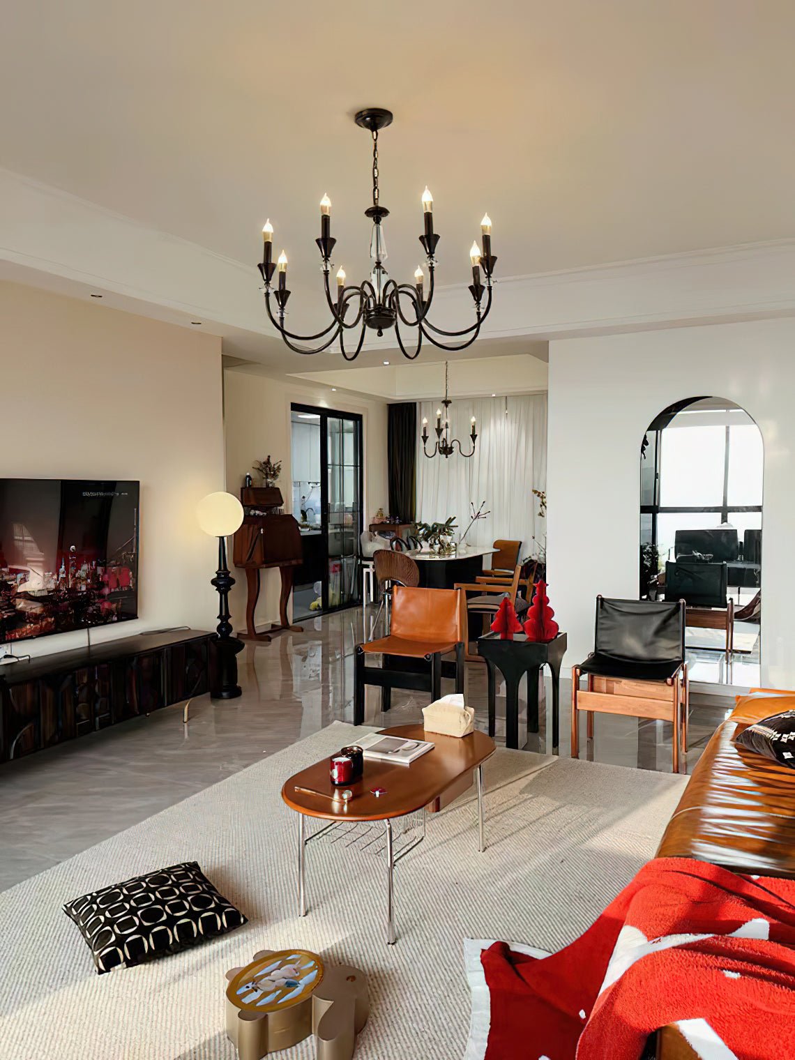 Noir Candelabra Chandelier - YIOSI