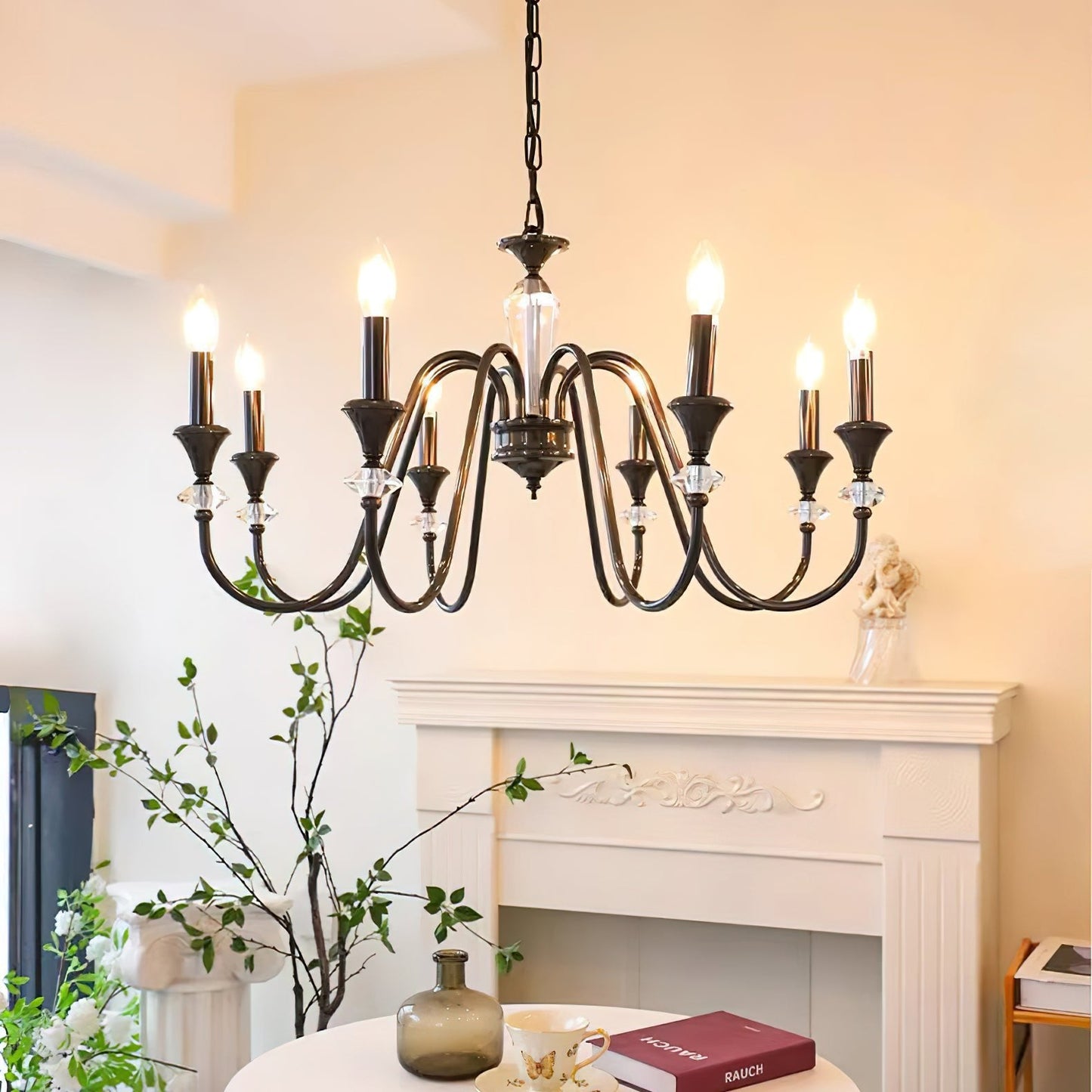 Noir Candelabra Chandelier - YIOSI