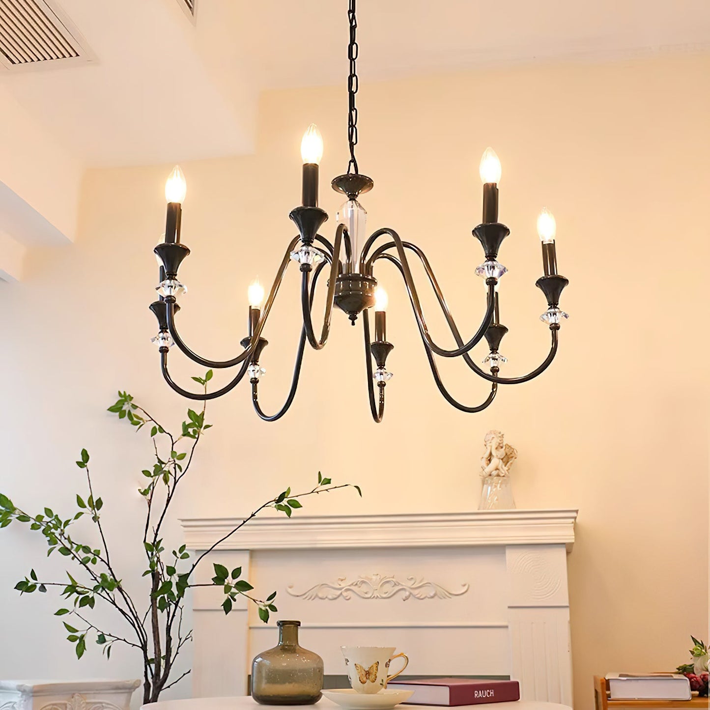 Noir Candelabra Chandelier - YIOSI
