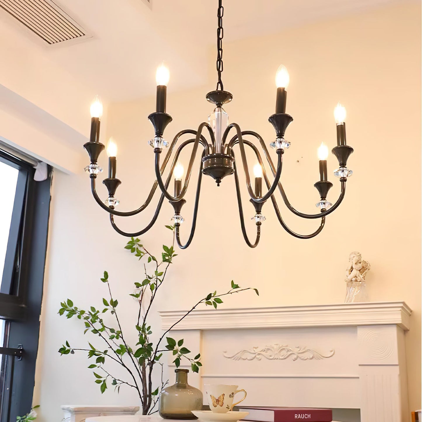 Noir Candelabra Chandelier - YIOSI