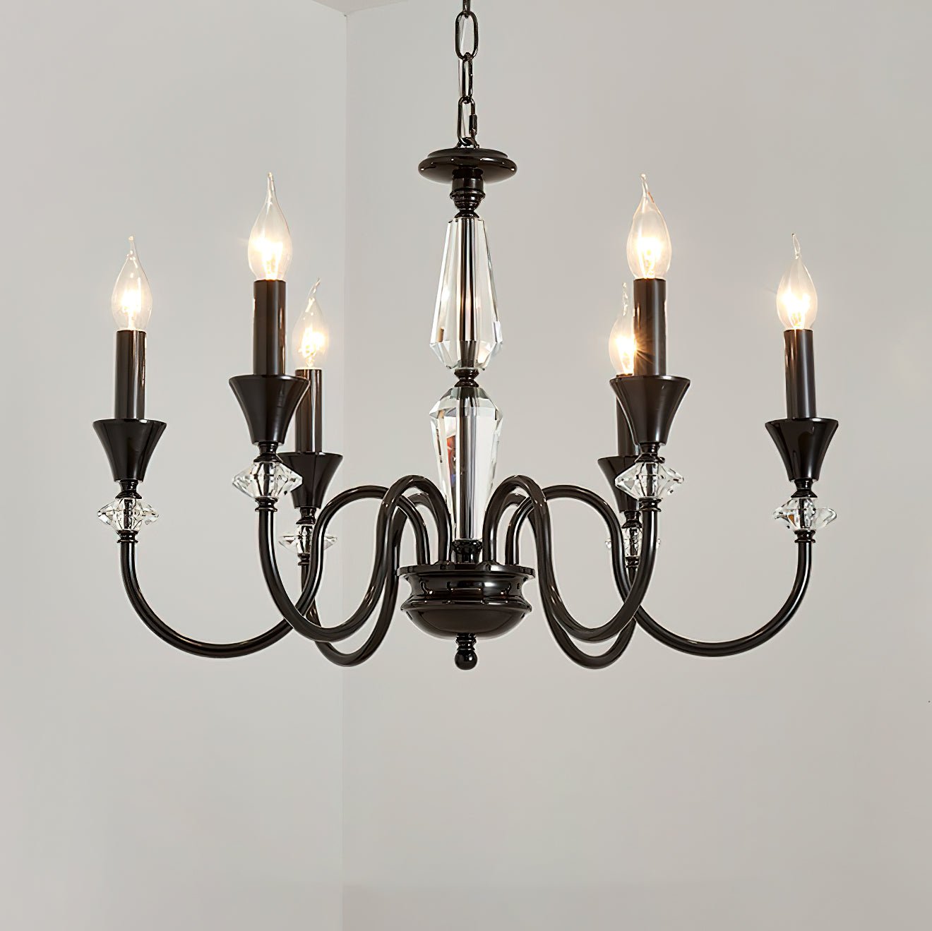 Noir Candelabra Chandelier - YIOSI