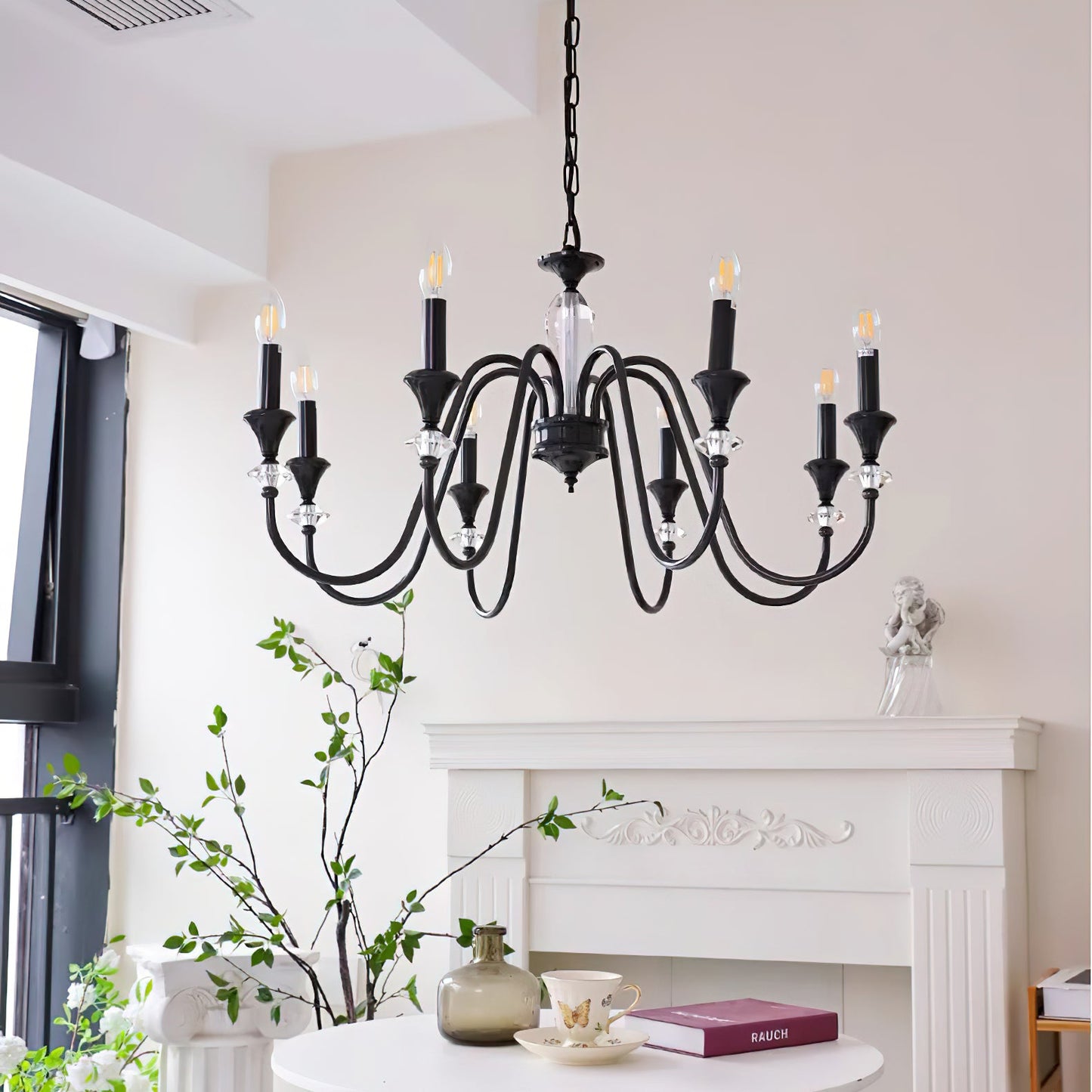 Noir Candelabra Chandelier - YIOSI