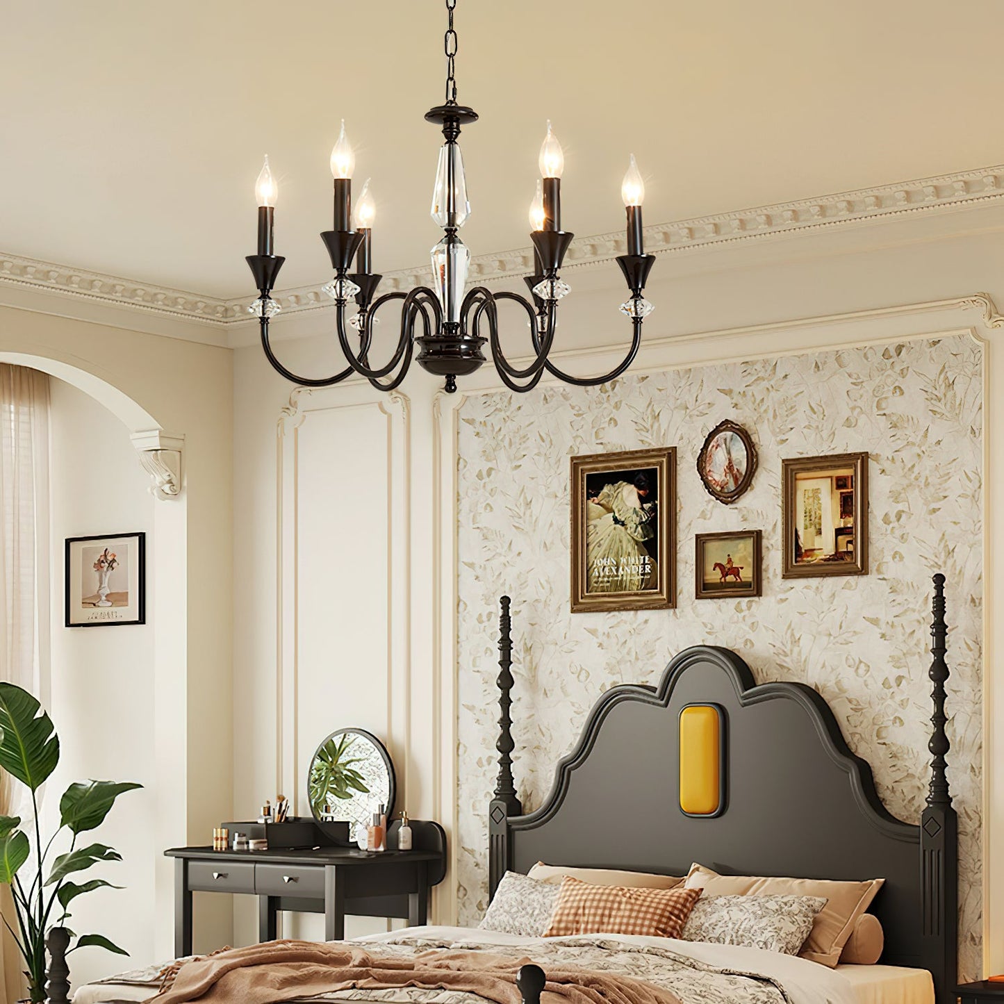Noir Candelabra Chandelier - YIOSI