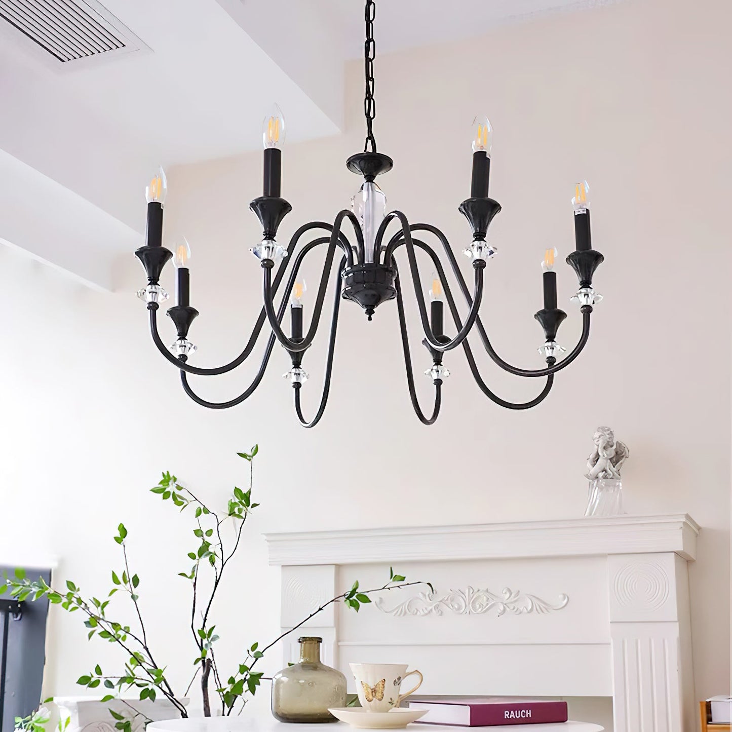 Noir Candelabra Chandelier - YIOSI