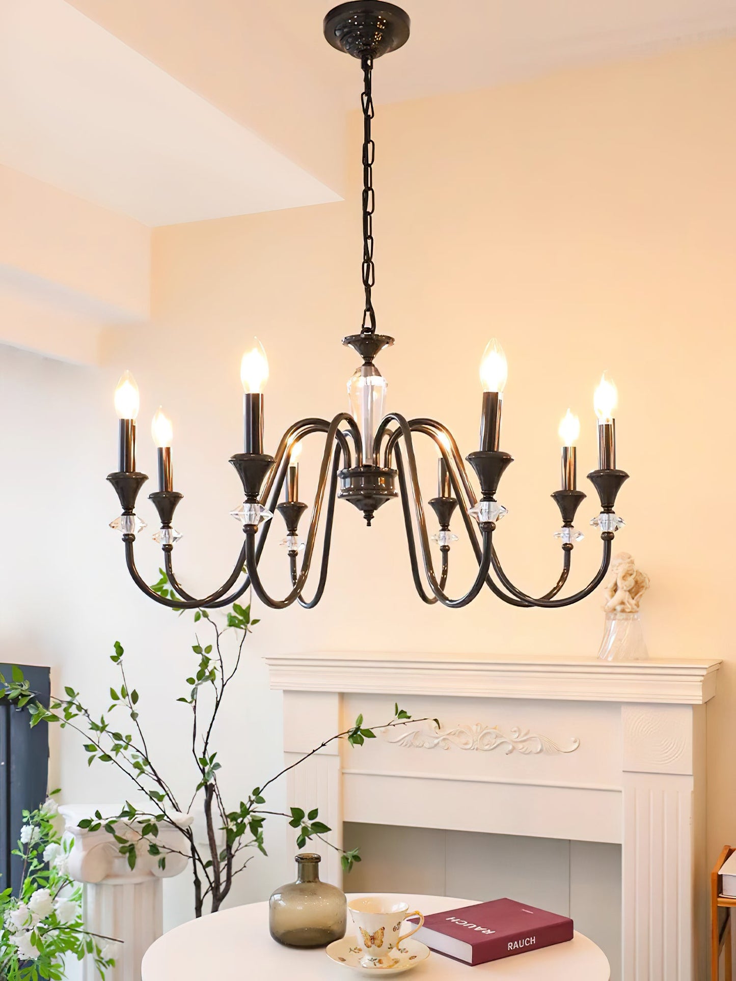 Noir Candelabra Chandelier - YIOSI