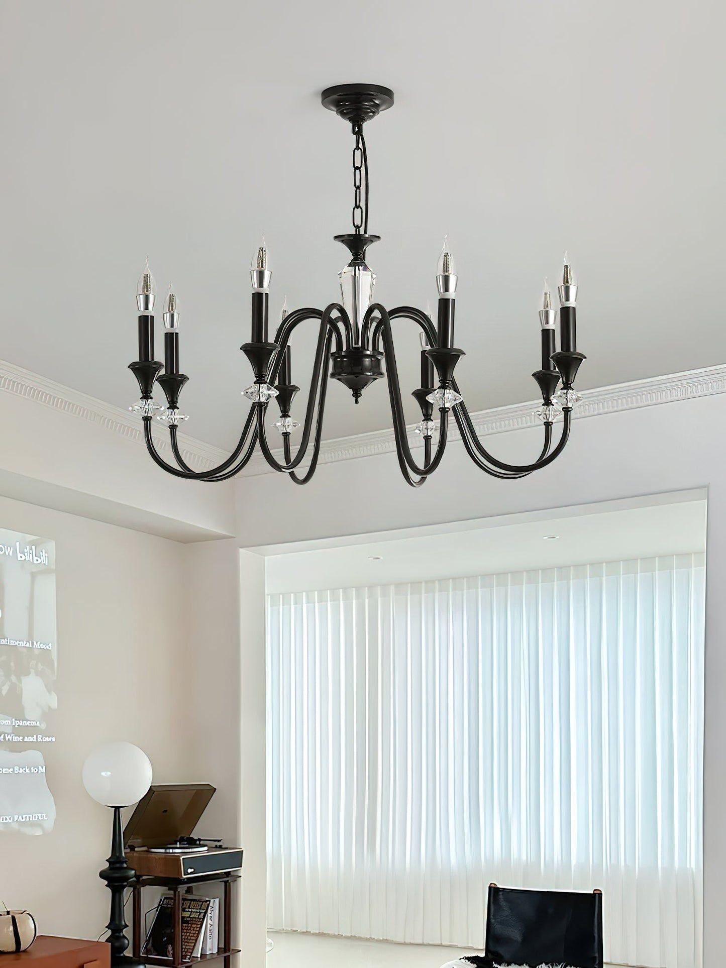Noir Candelabra Chandelier - YIOSI