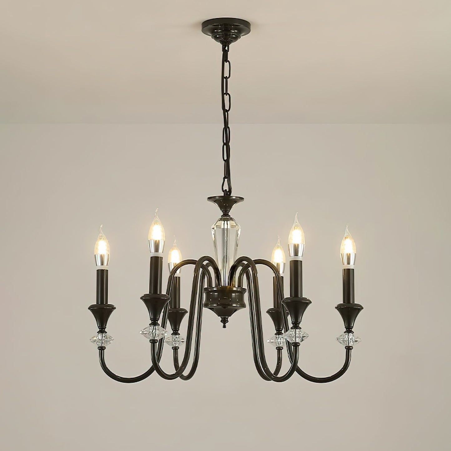 Noir Candelabra Chandelier - YIOSI