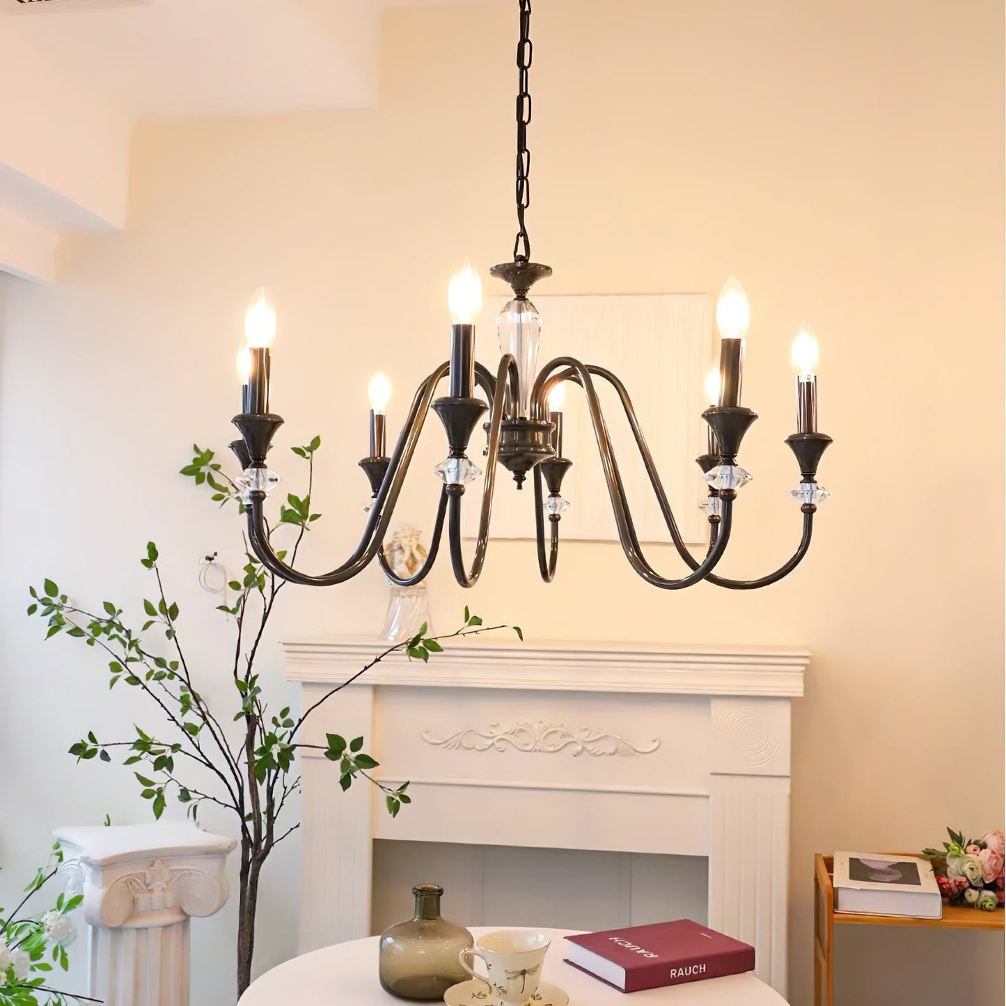 Noir Candelabra Chandelier - YIOSI