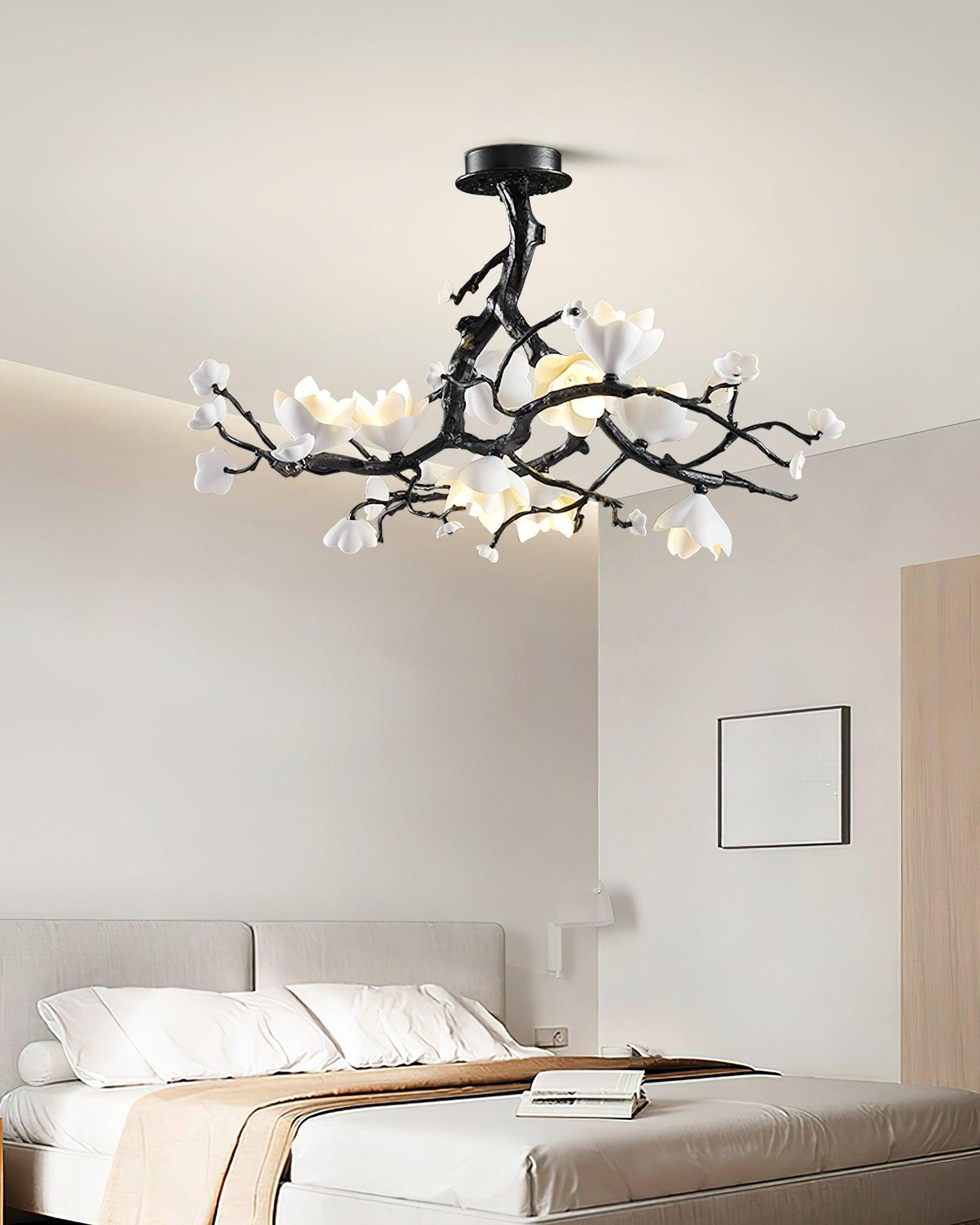 Black Copper Tree Chandelier - YIOSI